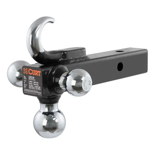 CURT Class 3 Hitch TriBall with Hook