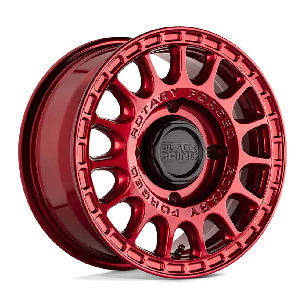 Black Rhino Powersports BLSND 15X7 4X110 C-RED 51MM