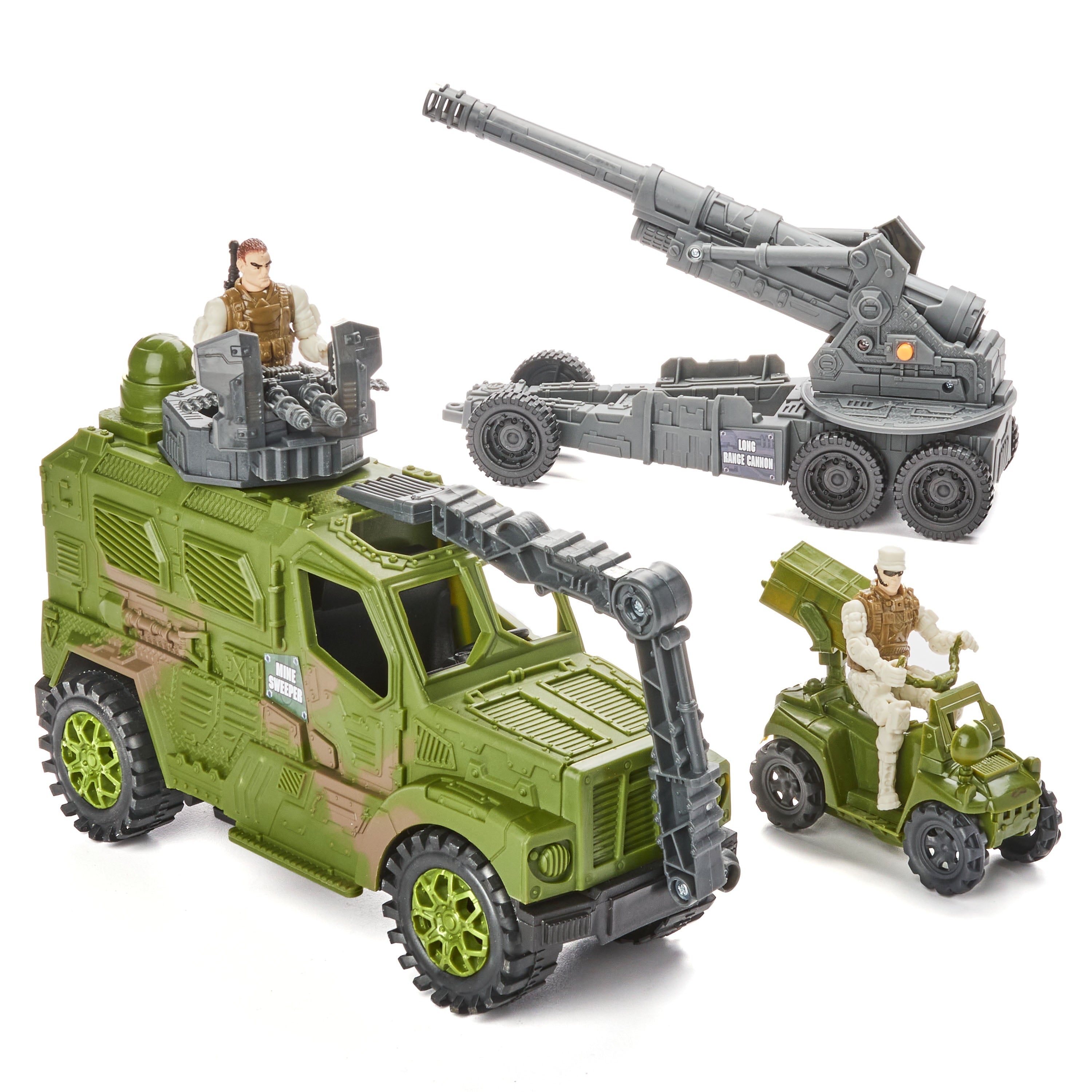 Kid Connection Military Giant Copter Play Set， 57 Pieces