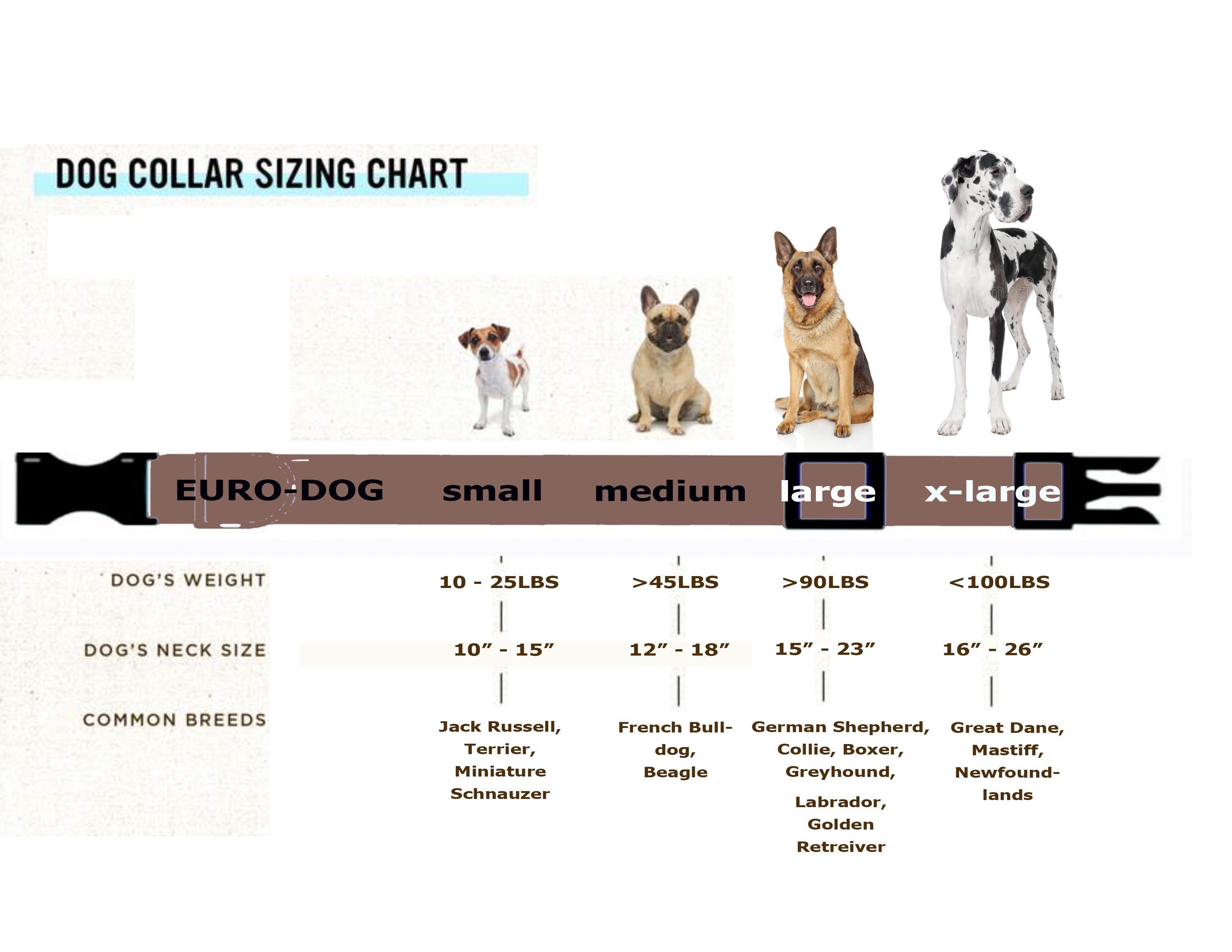 Euro-Dog 691054808751 Luxury Soft Leather Quick - Release Collarand#44; Bark Brown - Extra Large