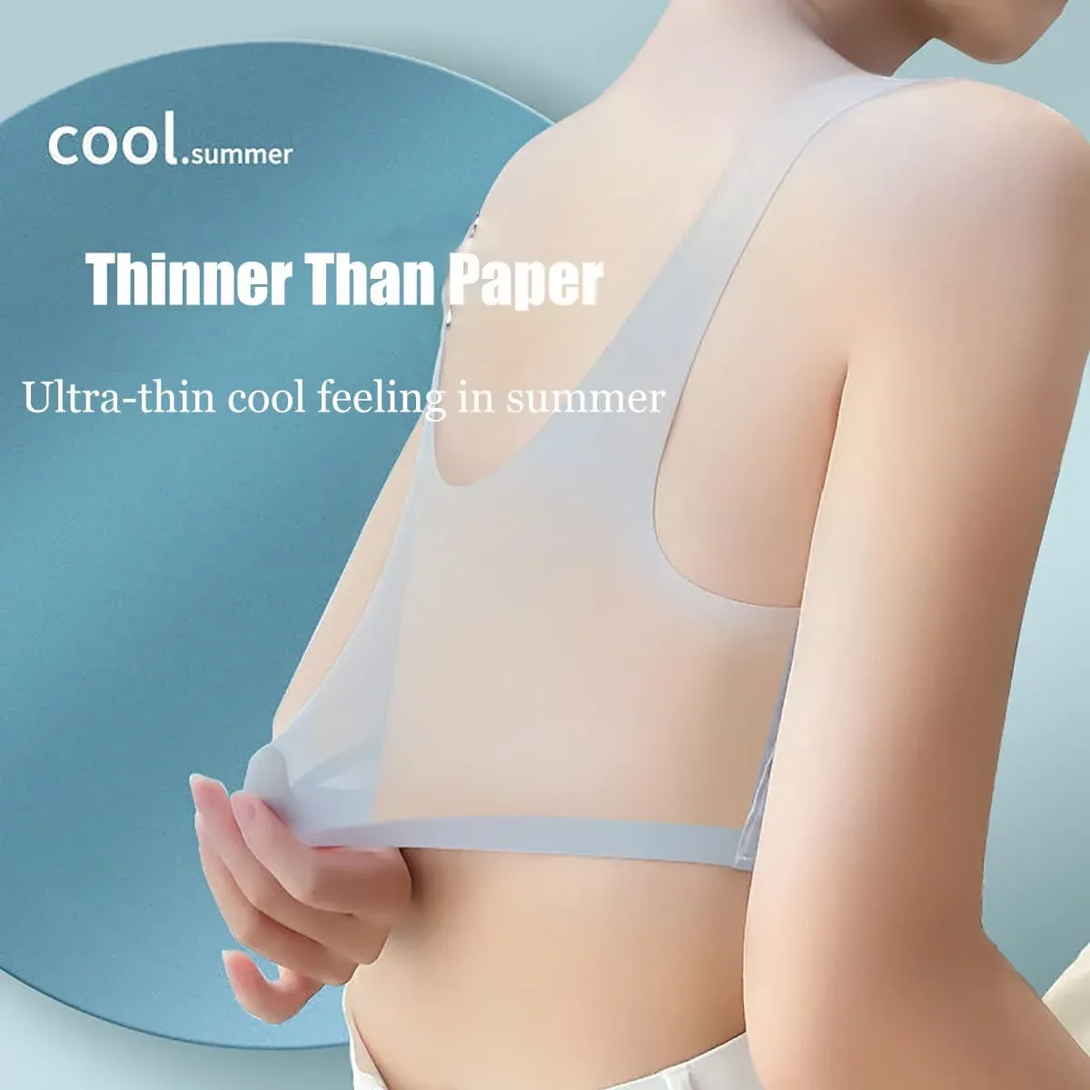 💓Mother's Day Gift 47% OFF🎁Ultra-thin Ice Silk Lifting Bra🔥�