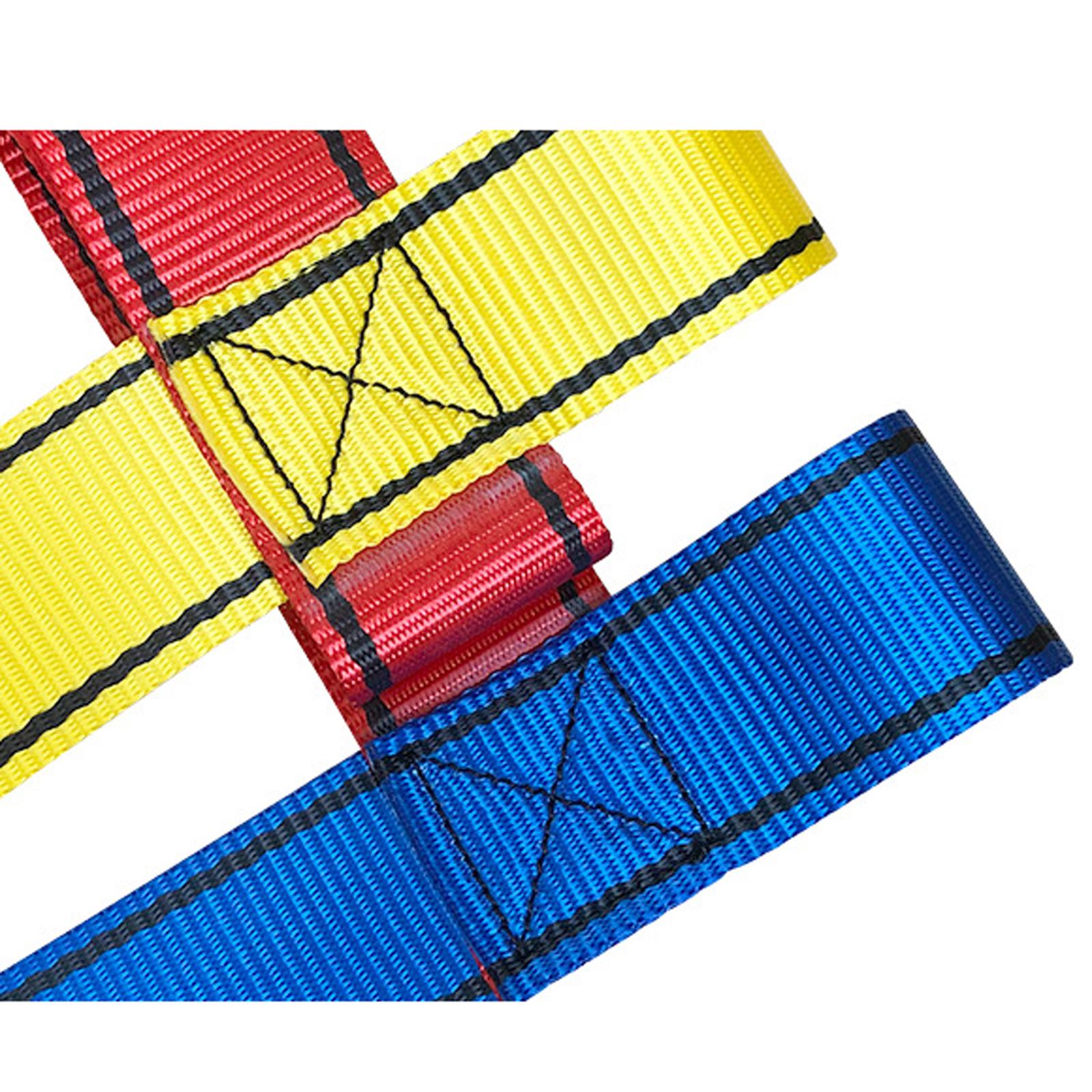 Durable Children Climbing Net Rope Ladder Coloful Webbing Climbing Plaything for Treehouse Playground Gyms Physical Training Child