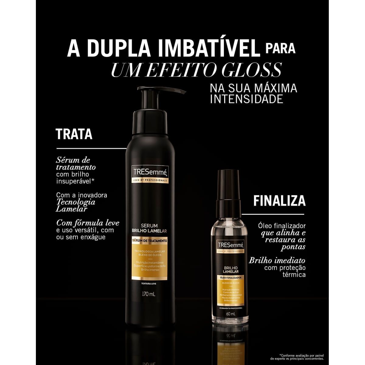 Oleo Finalizador Tresemme Brilho Lamelar Frasco 60ml Spray