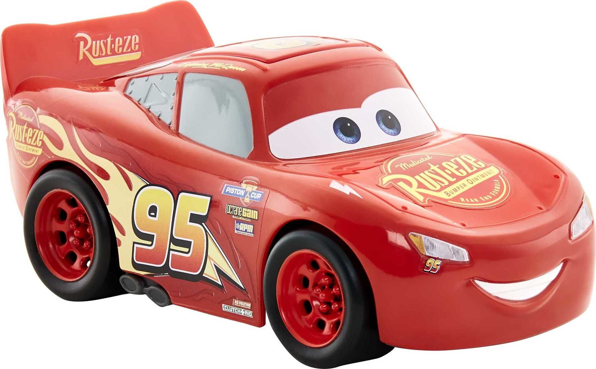 Disney and Pixar Cars Track Talkers Lightning McQueen Talking Toy Car， 5.5 inch Collectible