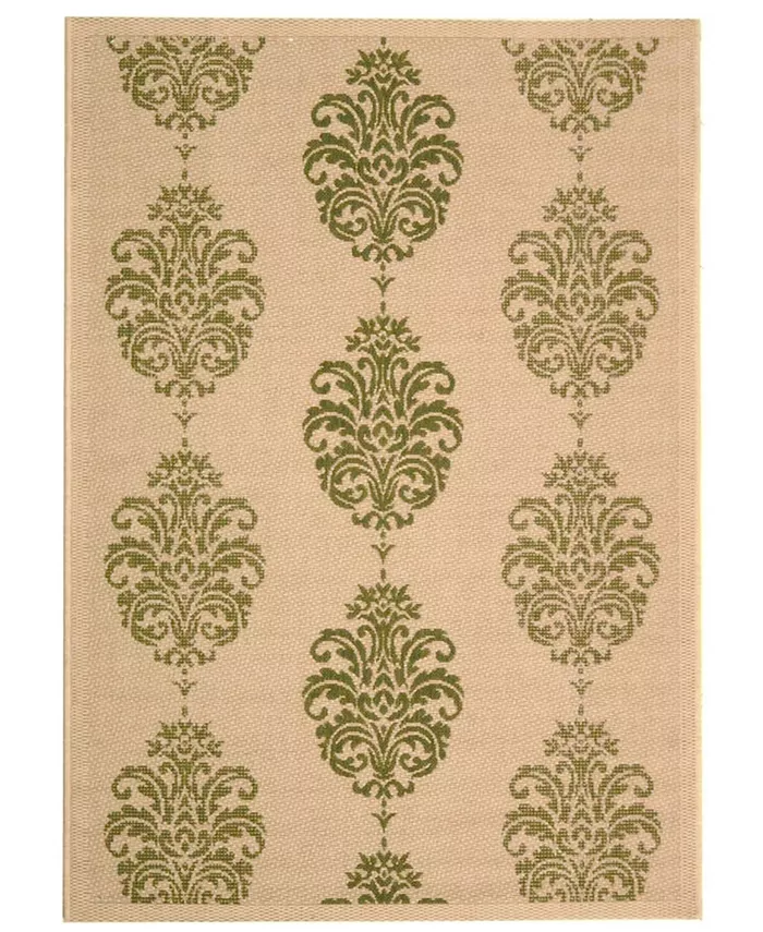 Safavieh Courtyard Natural and Olive 2'3
