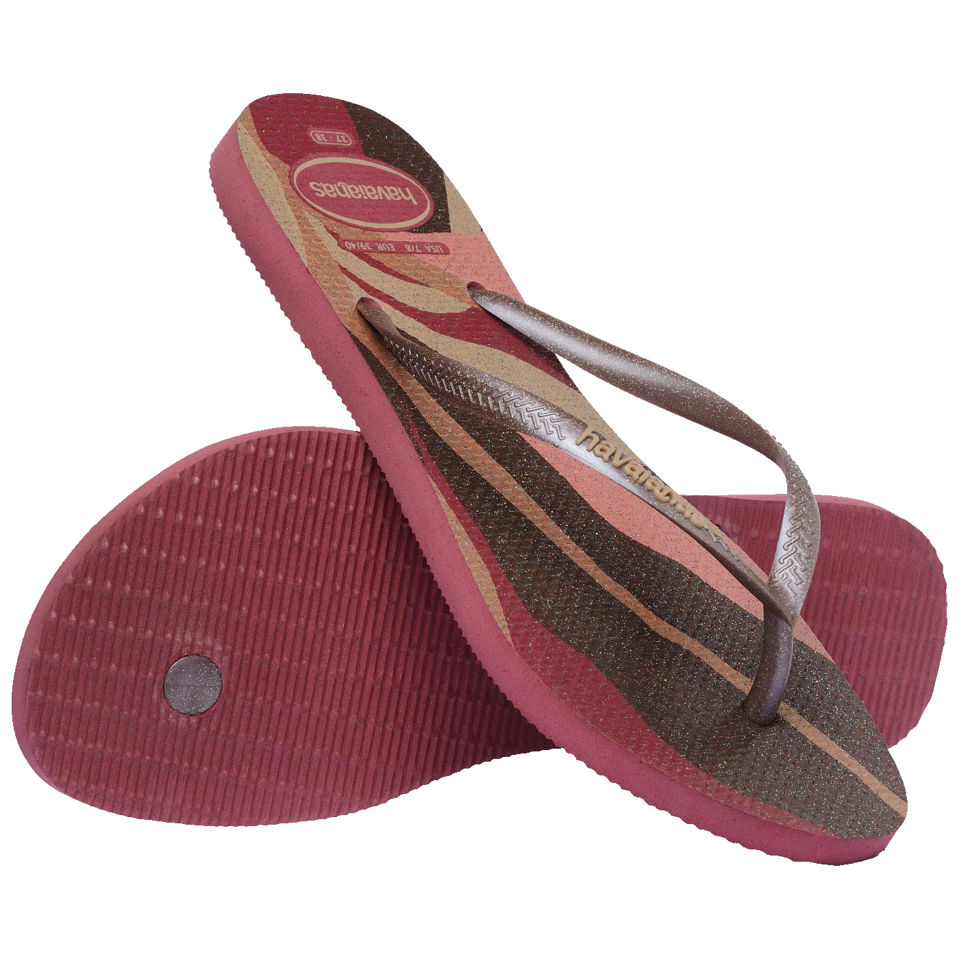 Chinelo Havaianas Slim Palette Glow
