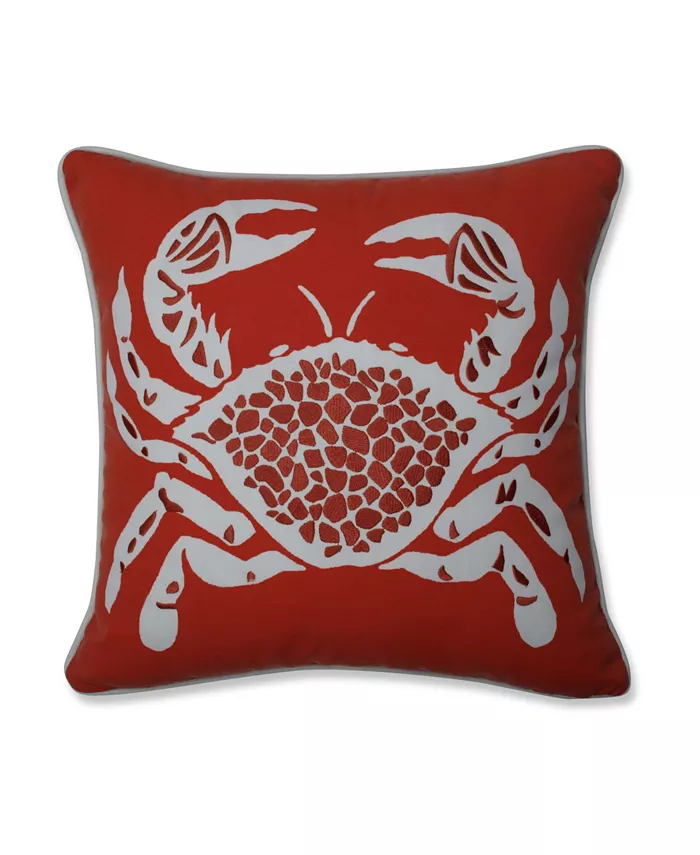 Pillow Perfect Calvin The Crab Throw Pillow
