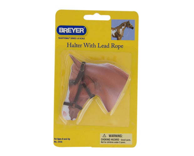Breyer Horses Leather Halter with Leather Lead Rope #2456