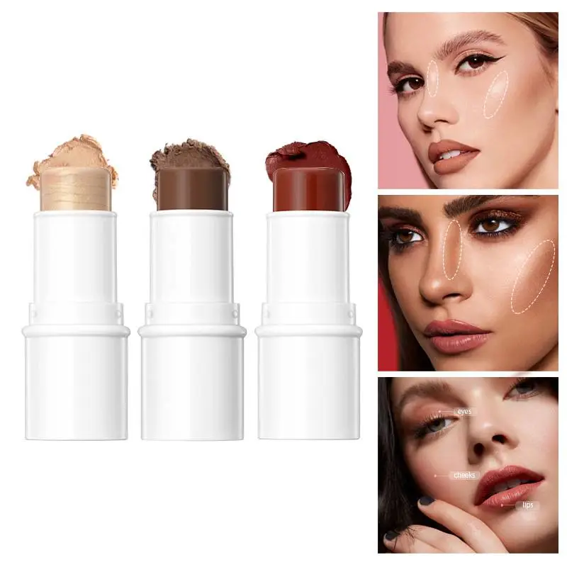 Custom Your Own Logo Makeup Blusher Contour Highlighter Stick