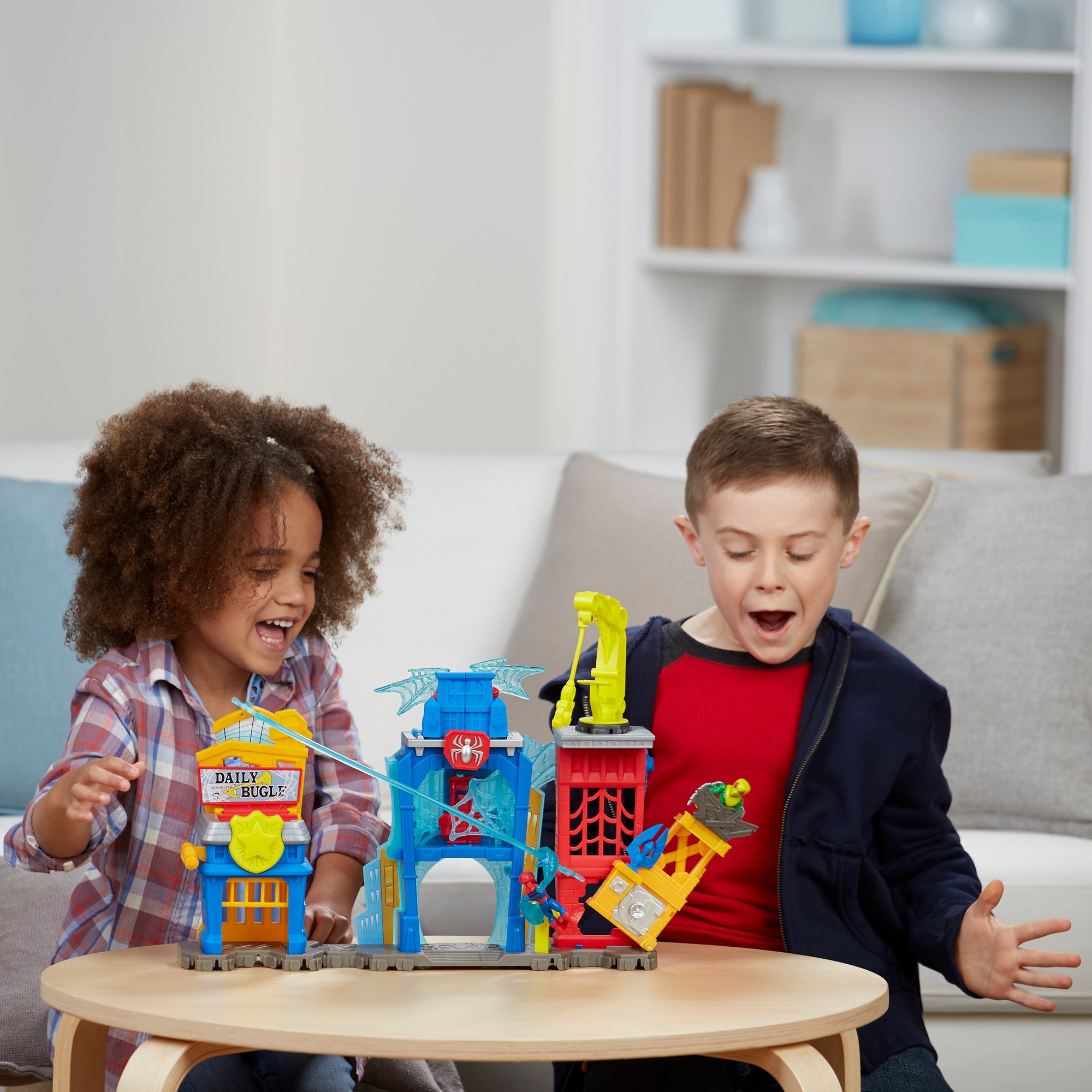 Playskool Heroes Marvel Super Hero Adventures Spider-Man Web-Quarters