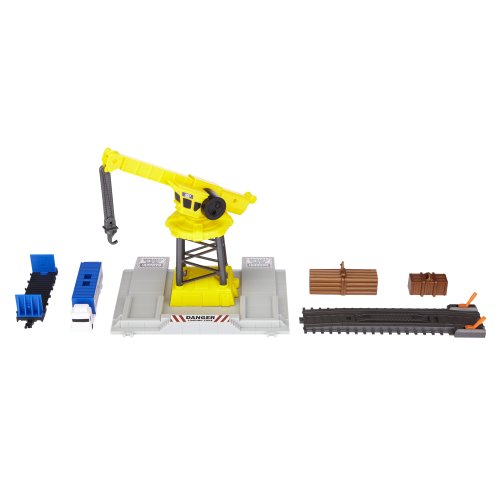Power city Trains Action Accessories crane Set