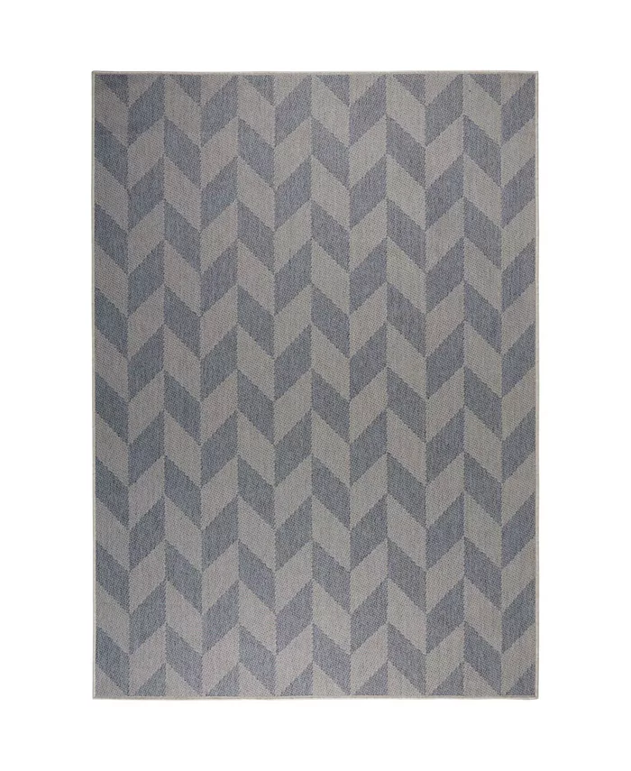 Nicole Miller Patio Country Calla Blue Outdoor Area Rug Collection