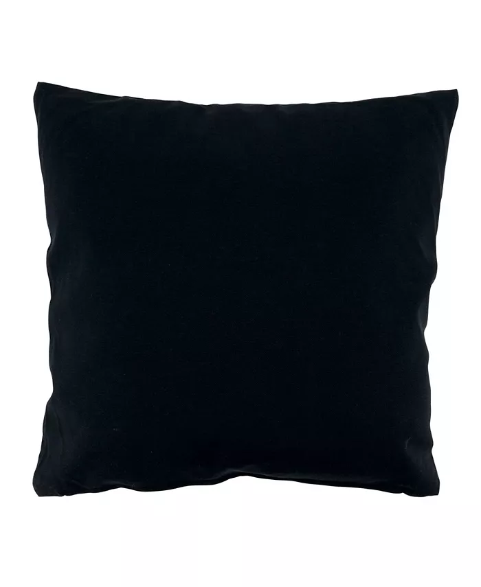 Saro Lifestyle Solid Indoor Outdoor Decorative Pillow， 17