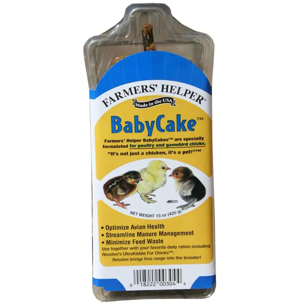Farmer's Helper Baby Cake Poultry Supplement