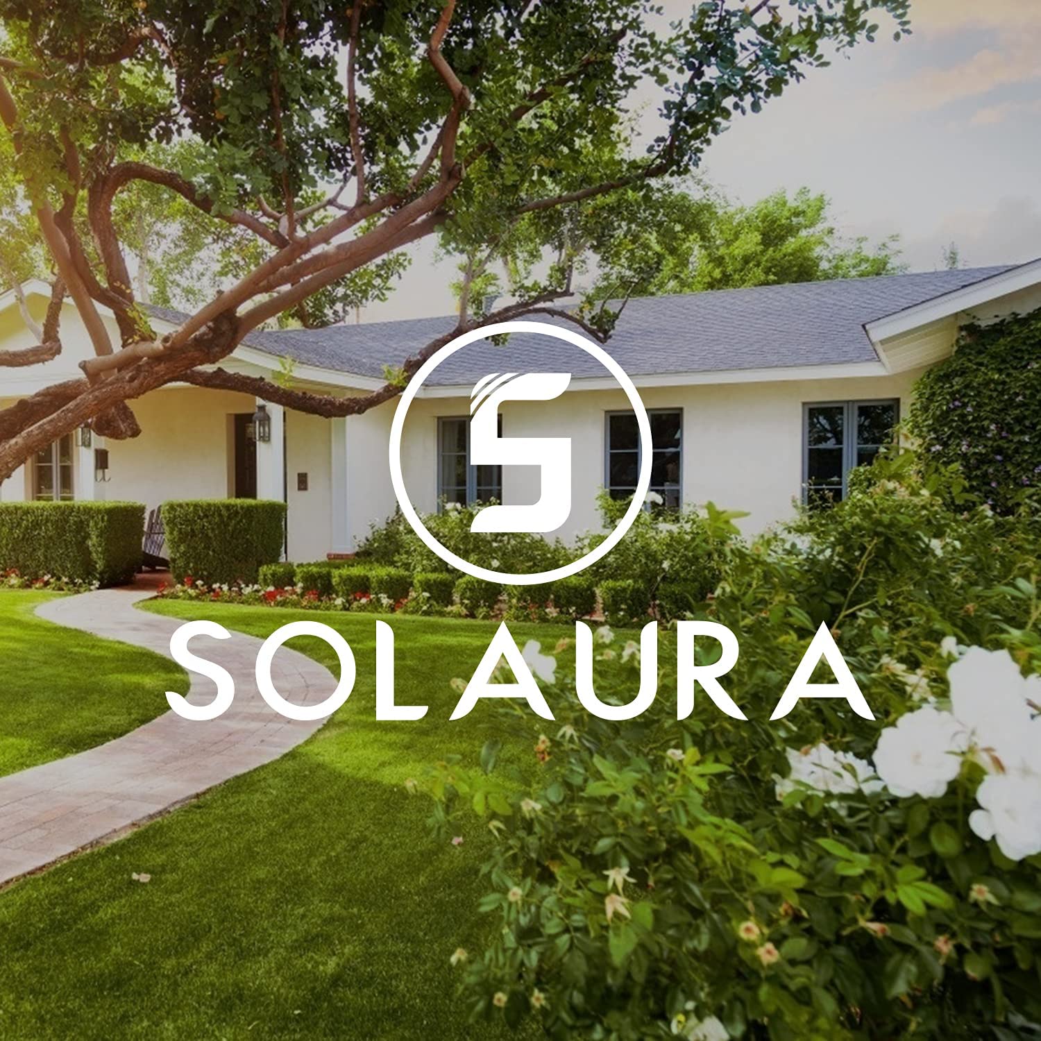 SOLAURA 96x24x10in Outdoor Wooden Raised Garden Bed Planter for Vegetables, Grass, Lawn, Yard - Natural