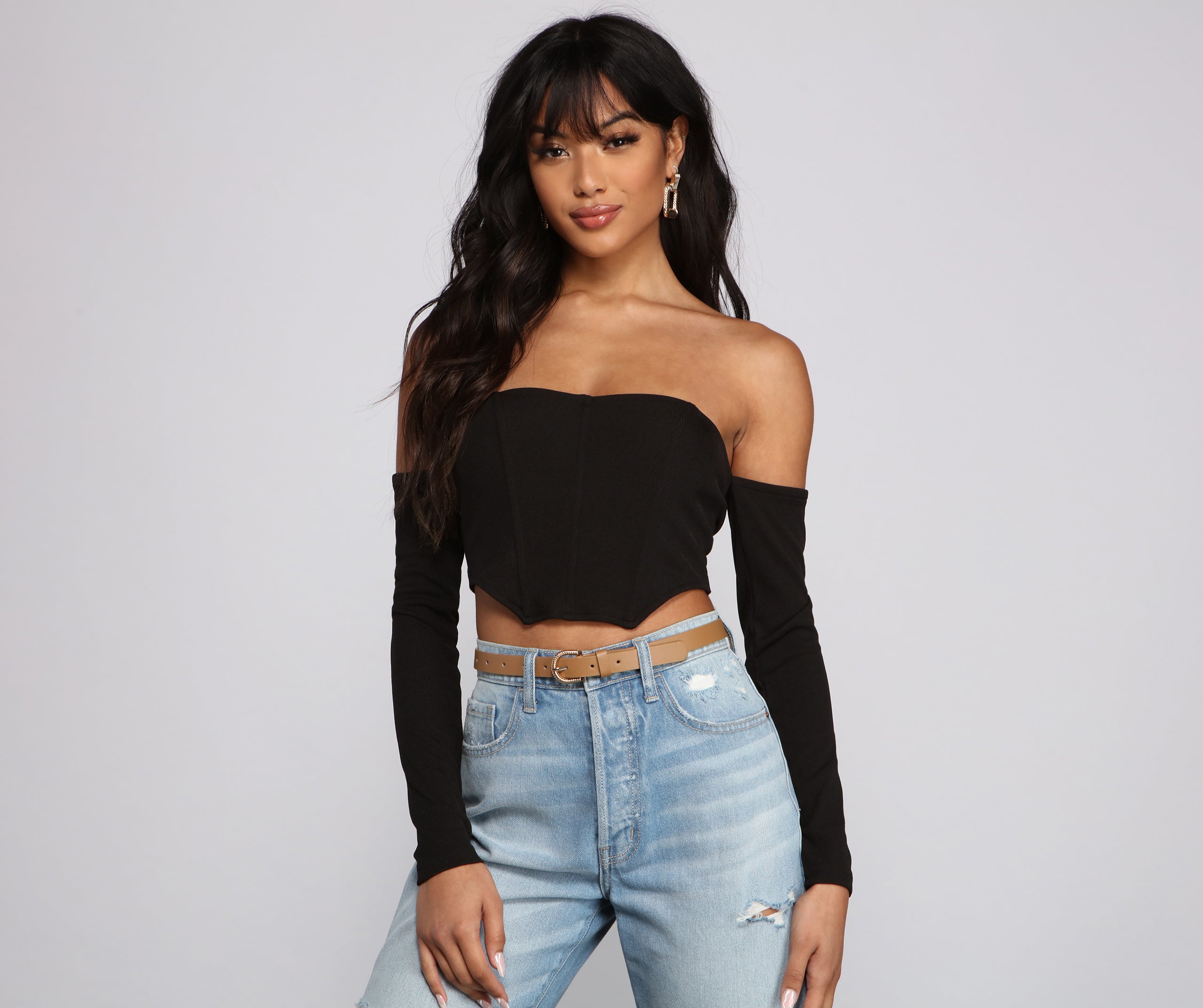 Trendy Textures Faux Leather Three Belt Pack