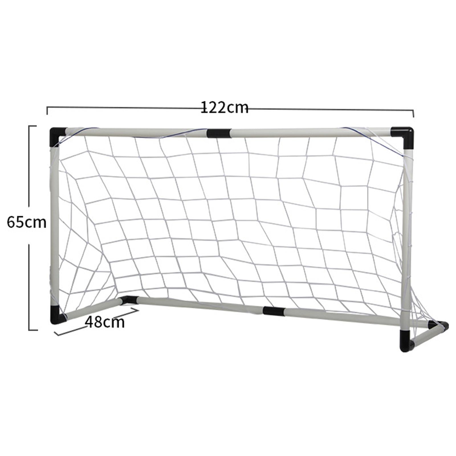 Kids Soccer Goal Indoor Soccer Accessories Easy Disassemble M 122x48x65cm