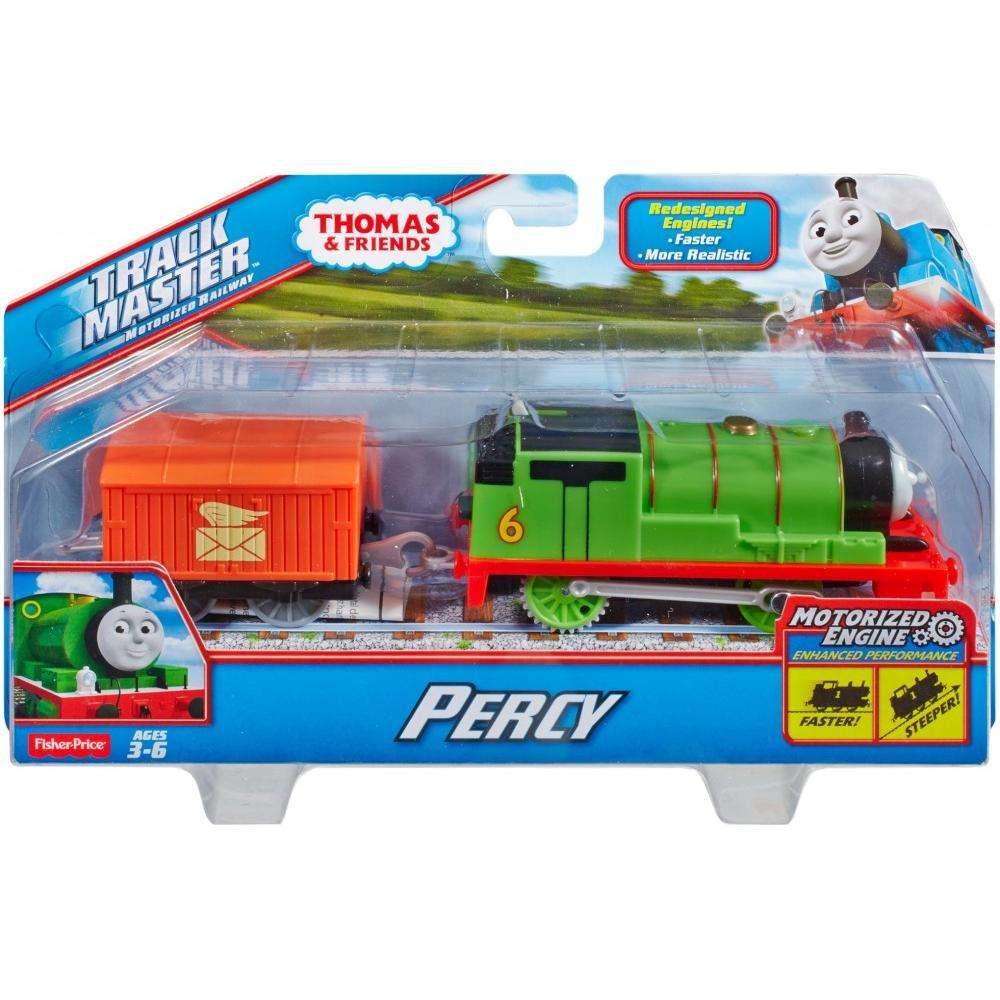 Thomas and Friends Trackmaster Motorized Percy Train Engine With Cargo