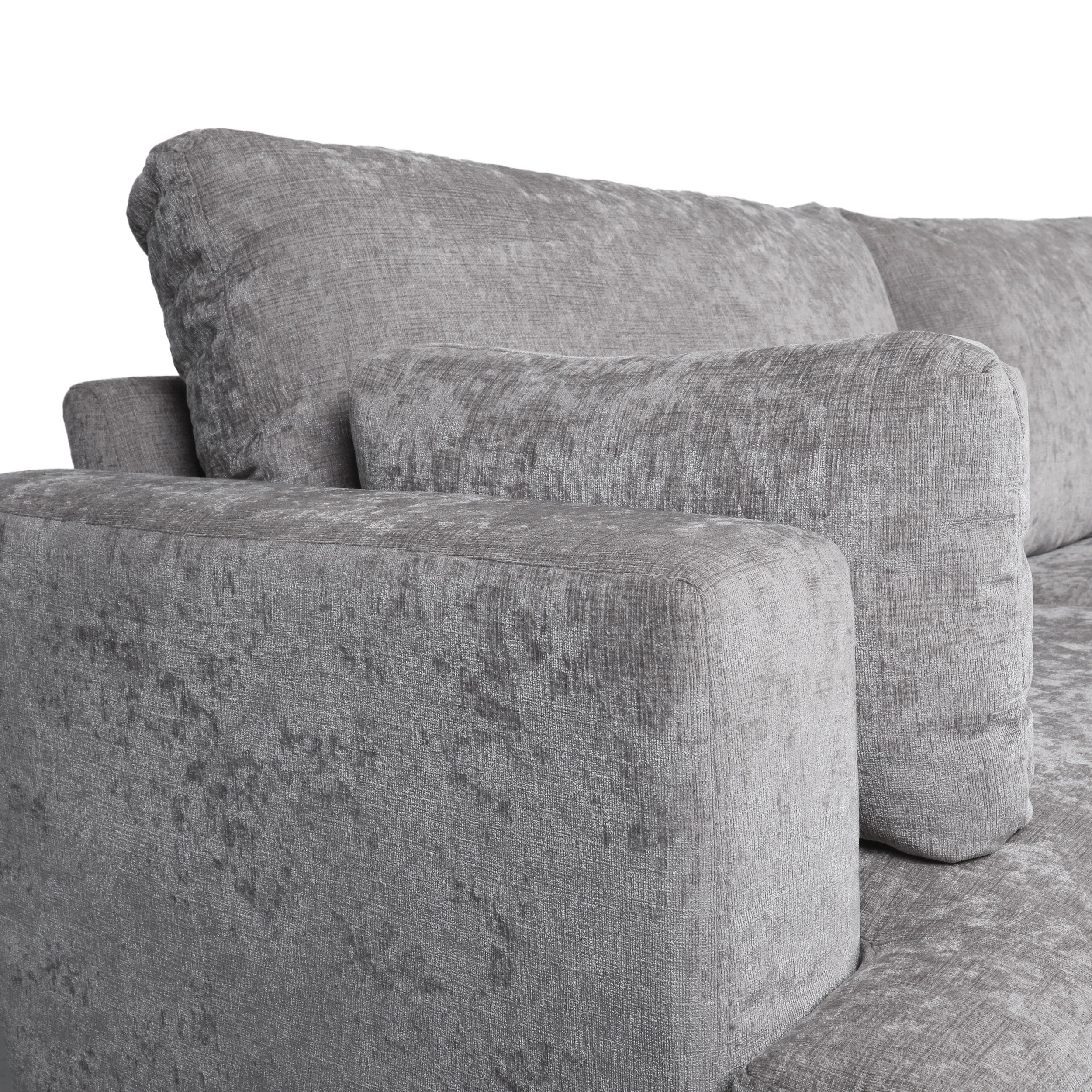 Meadow Contemporary 3 Seater Fabric Sofa