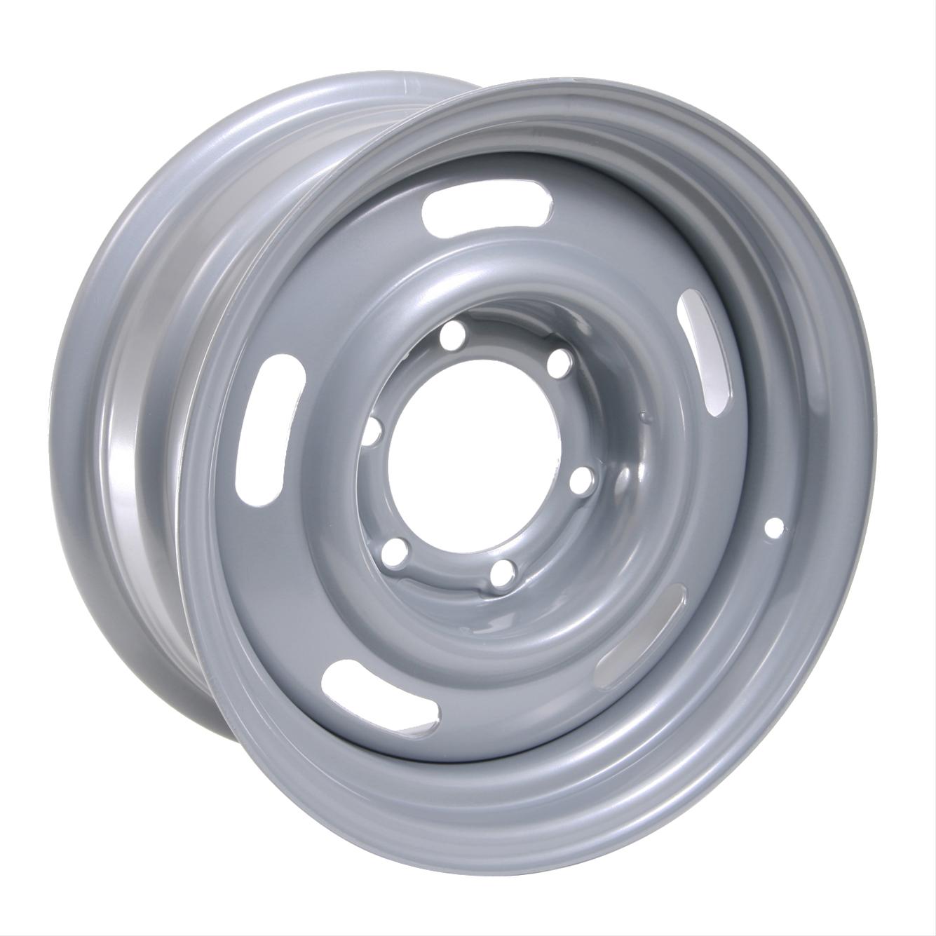 Vision Wheel 55-5783 Vision American Muscle 55 Rally Series Silver Wheels