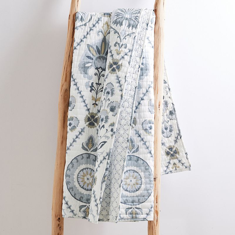 Levtex Home Maeve Neutral Quilted Throw