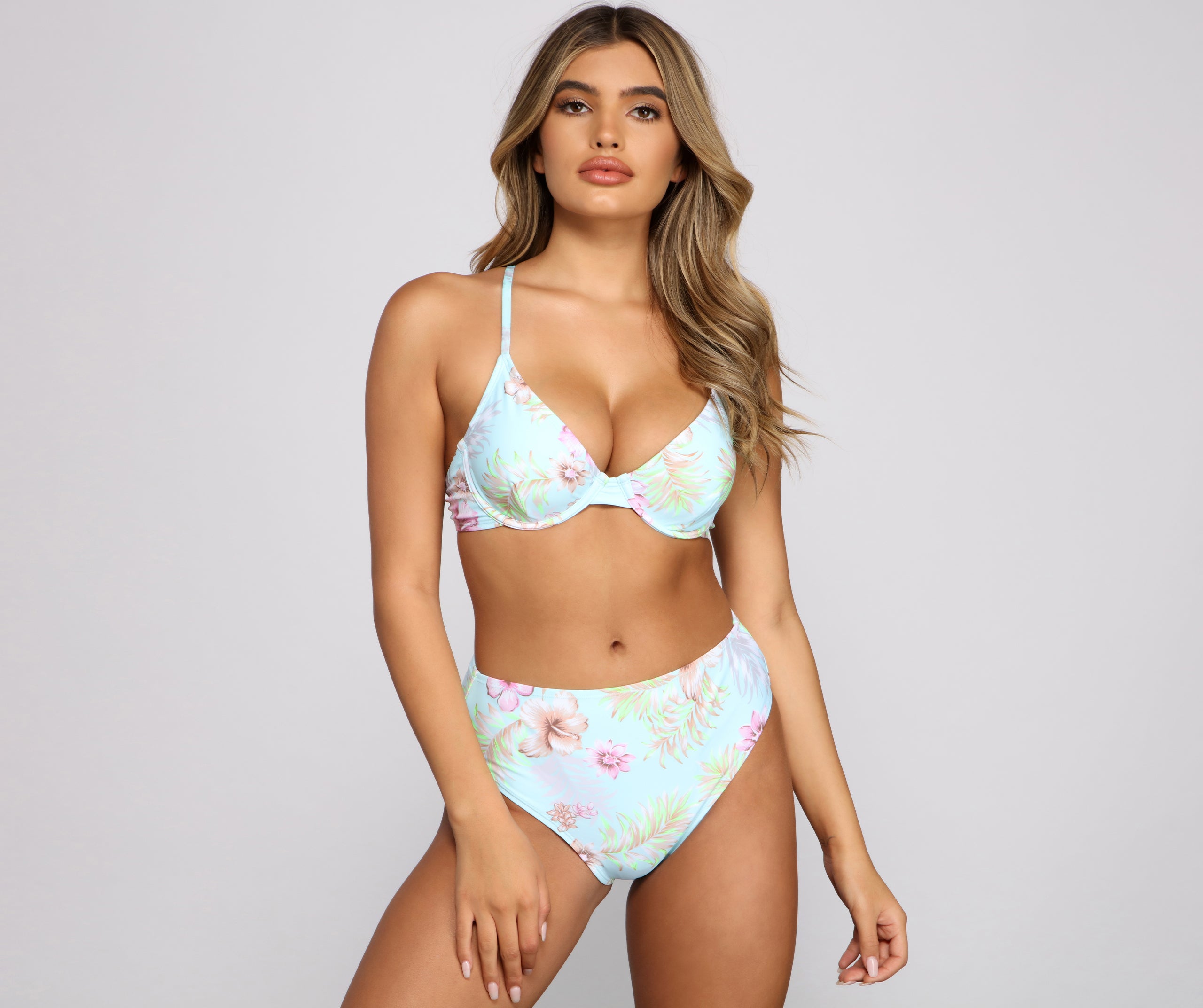 Getaway Bound Floral Bikini Bottoms