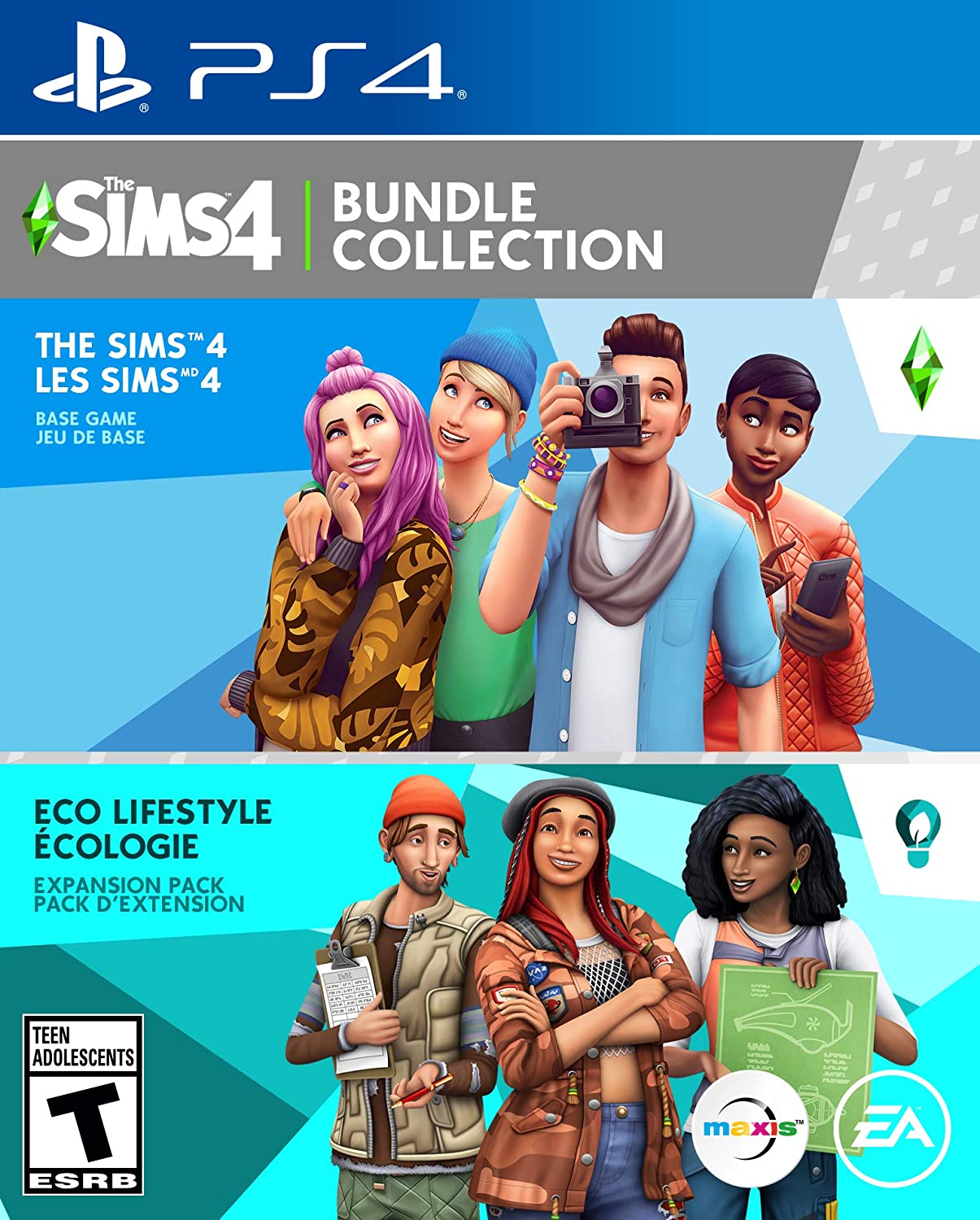The Sims 4 Plus Eco Lifestyle Bundle (PS4)