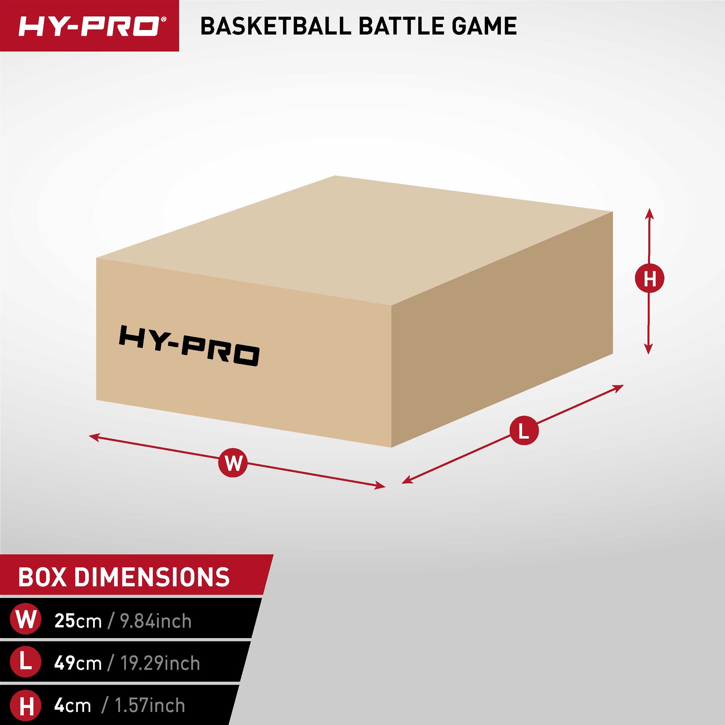 Hy-Pro Sports Desktop Basketball Battle Game Toy