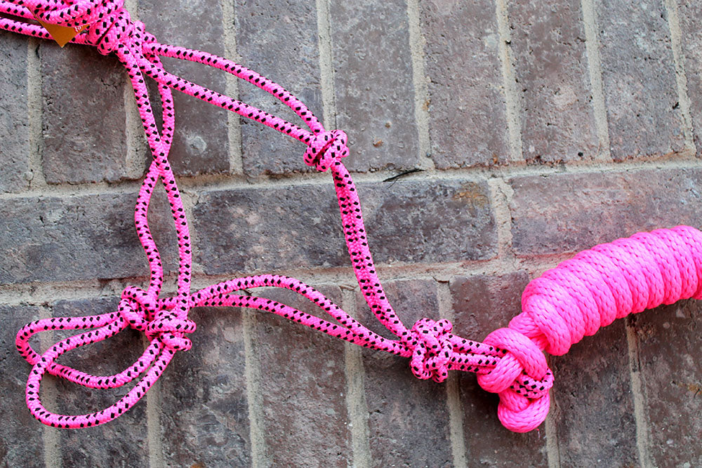 Horse Nylon HALTER Lead Rope Bling Tack Noseband  60663