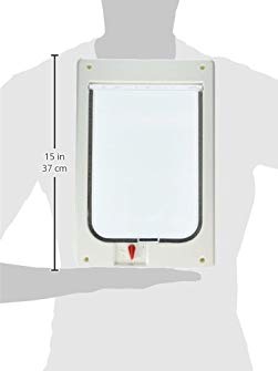 Ideal Pet Products ChubbyKat Cat Door Large White 1.18