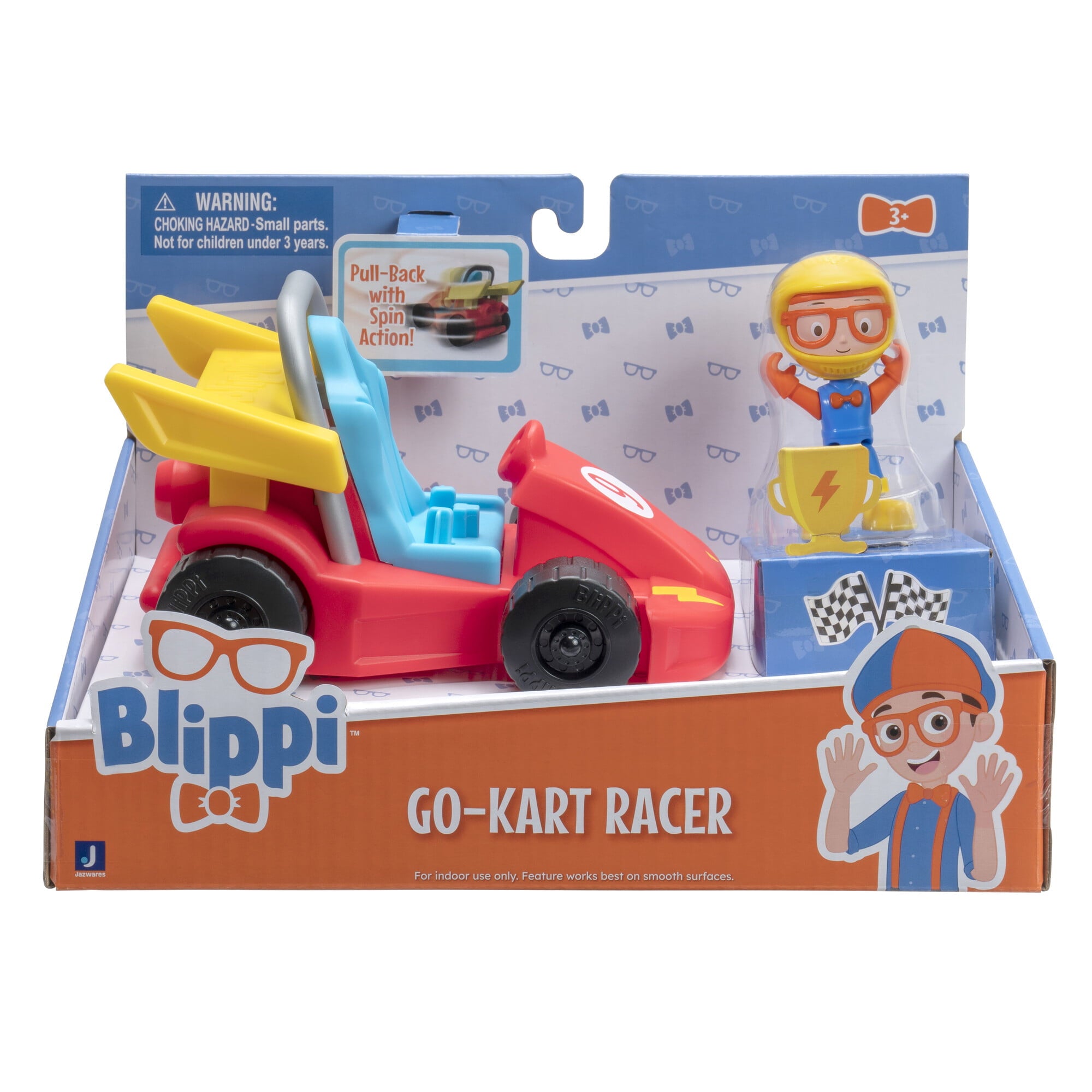 Blippi Pull Back Go Cart