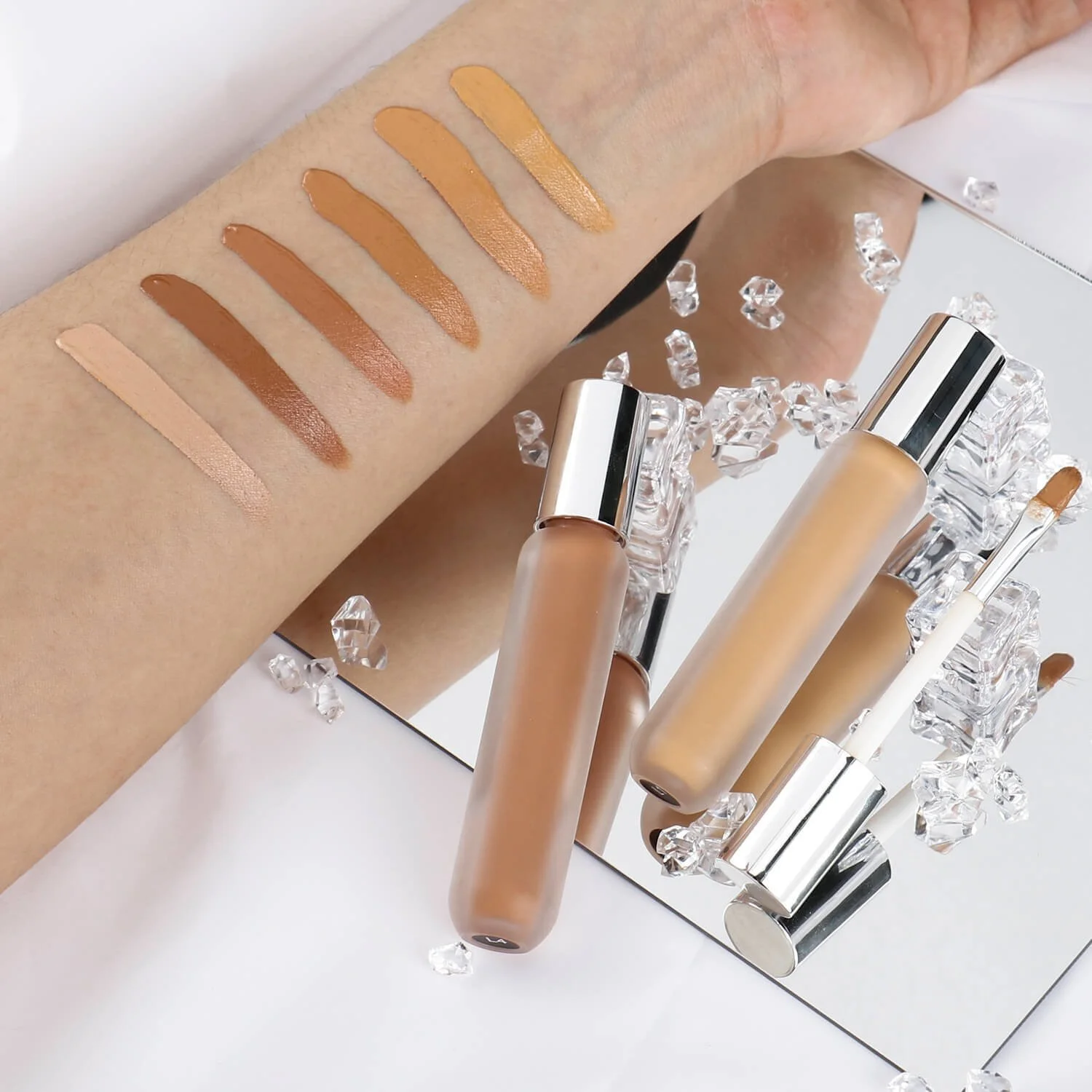 Custom Vegan Makeup 6 Color Liquid Concealer
