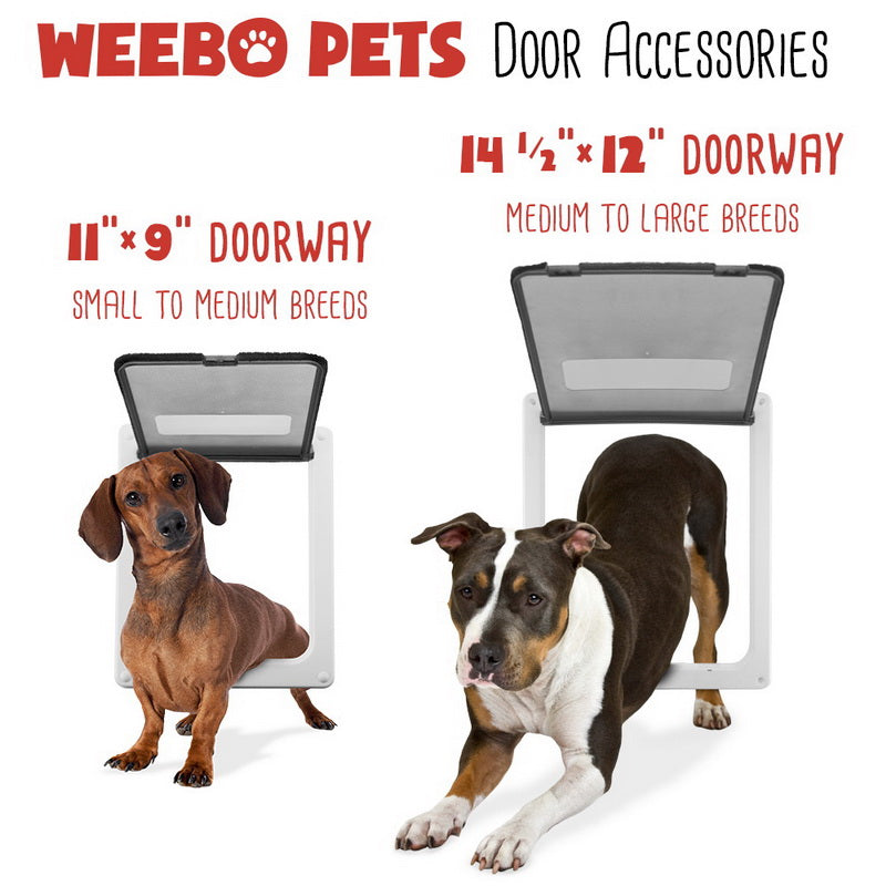 Brybelly Holdings ADDR-001 Medium Breed Pet Door with 11 x 9 in. flap opening