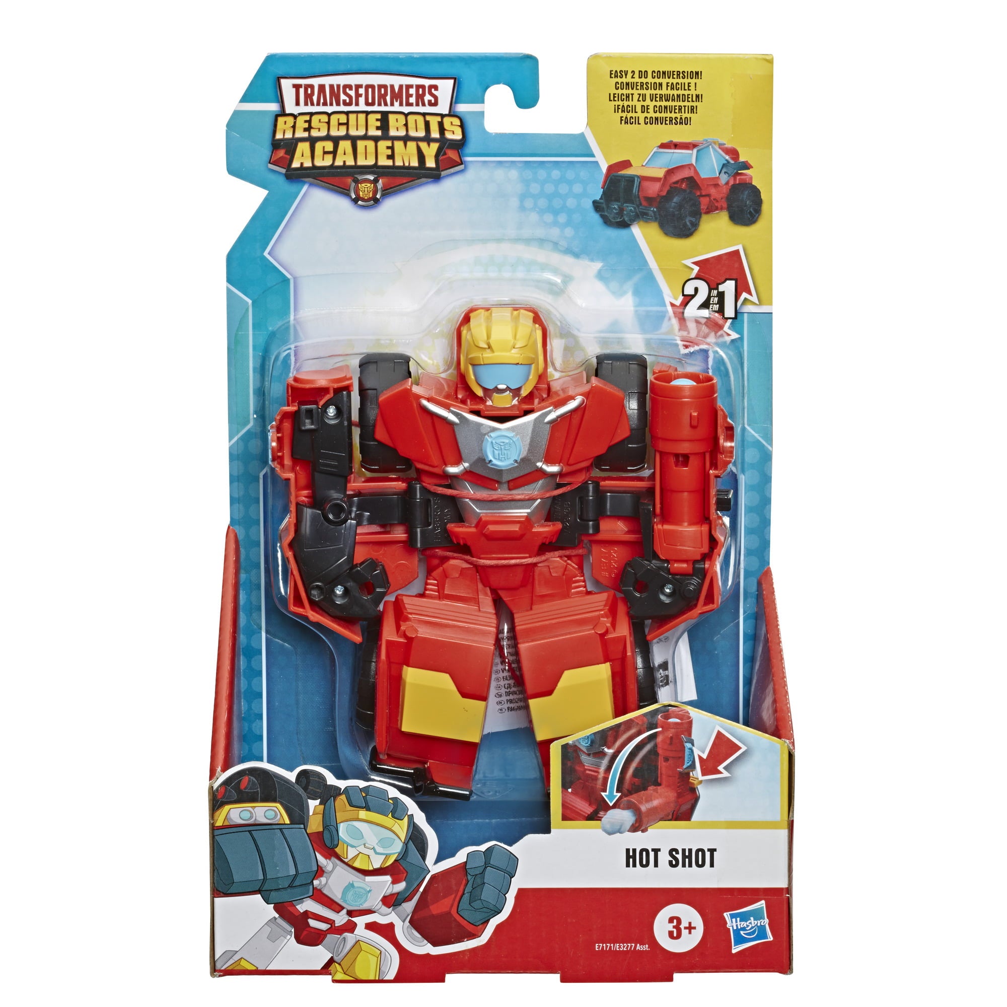 Playskool Heroes Transformers Rescue Bots Academy Hot Shot Action Figure