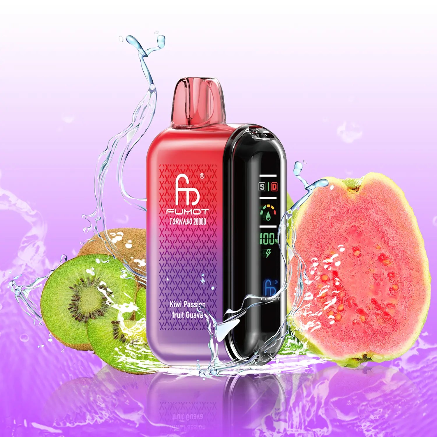 Fumot Tornado Vape 20000 - Kiwi Passionfruit Guava
