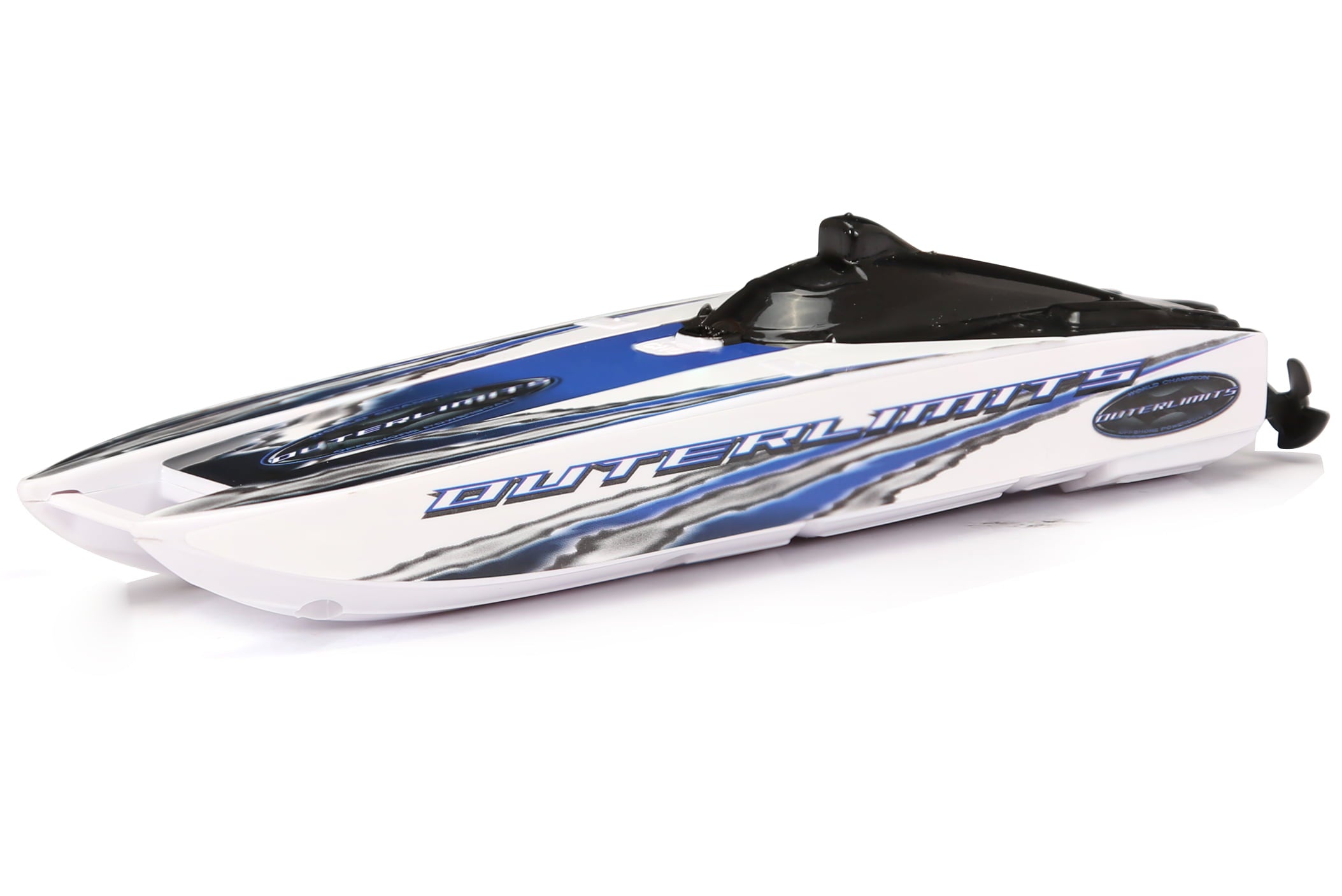Adventure Force 6 inch Outer Limits Catamaran Battery Radio Control Nano Mini Boat， 6706-1RH