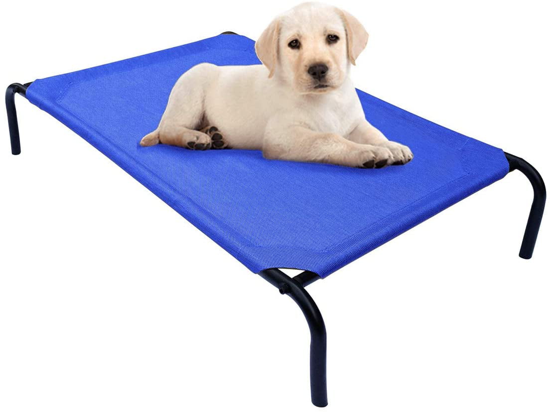 PHYEX Elevated Dog Bed， Raised Cooling Pet Cat Bed， 33