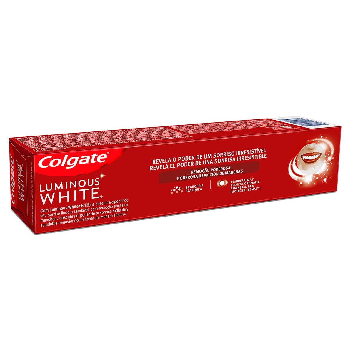 Creme Para Clareamento Dental Colgate Luminous White Brilliant Mint 140g
