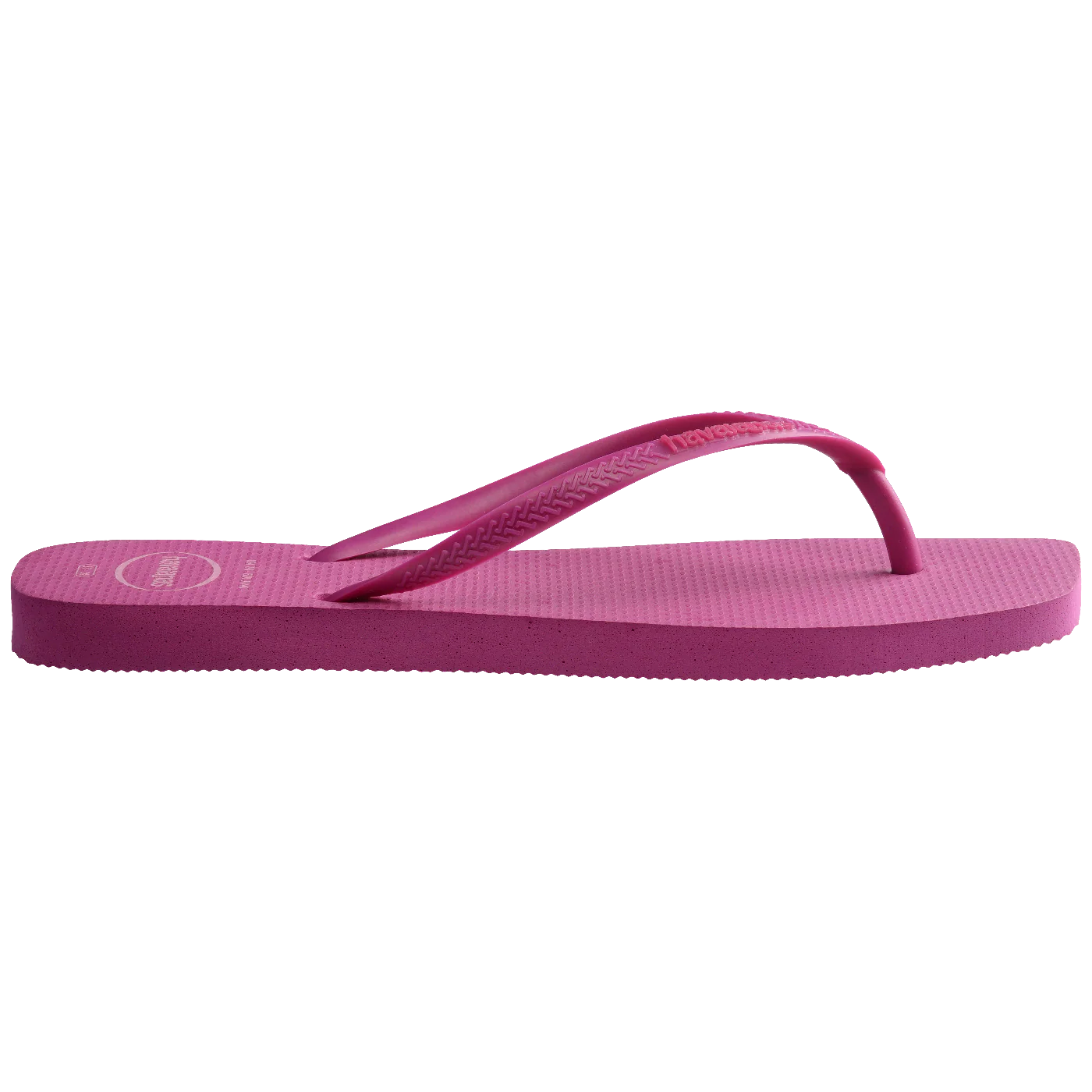 Chinelo Havaianas Slim Square Logo Pop Up