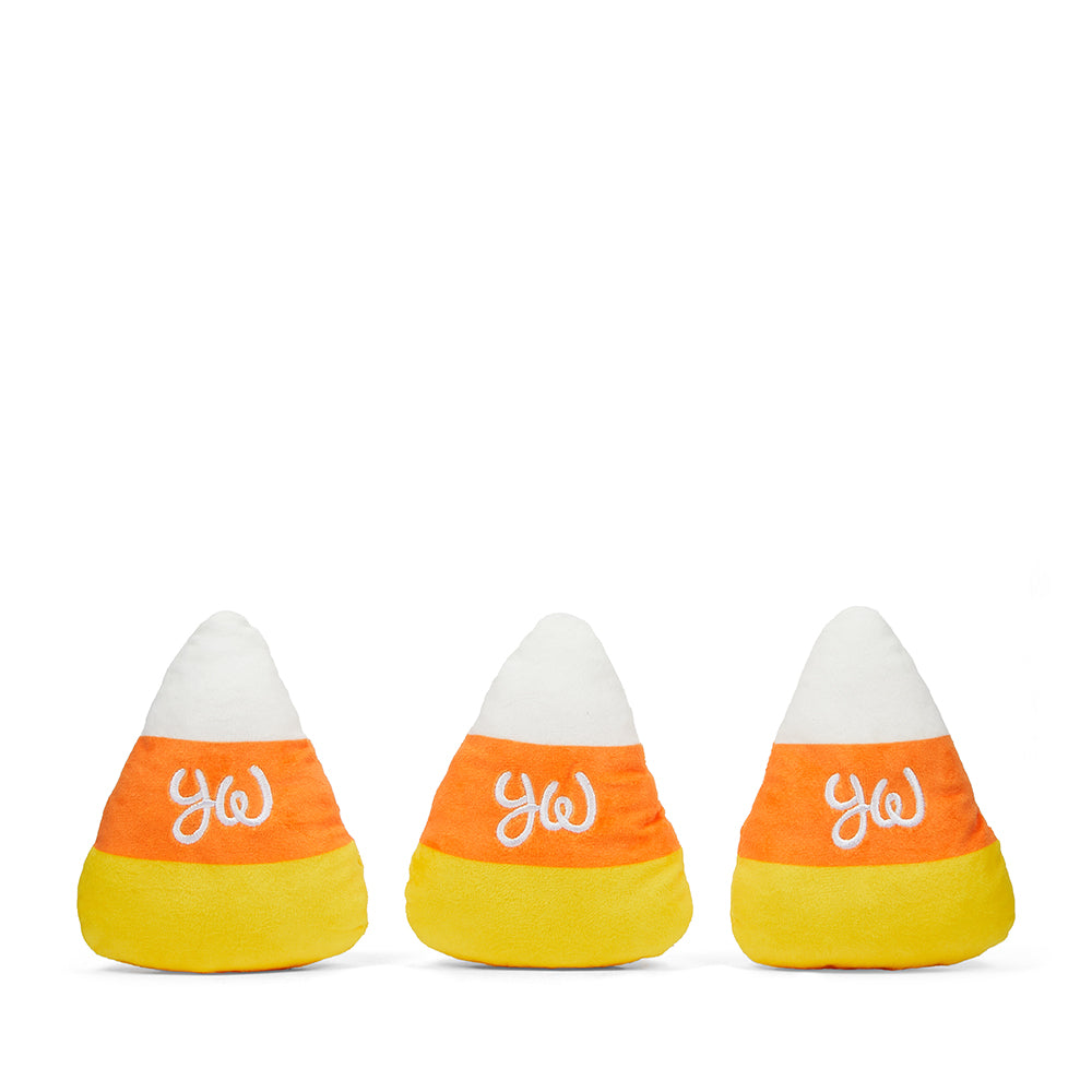 Yummy World Jack O’Lantern Interactive Pumpkin Plush with Candy Corns