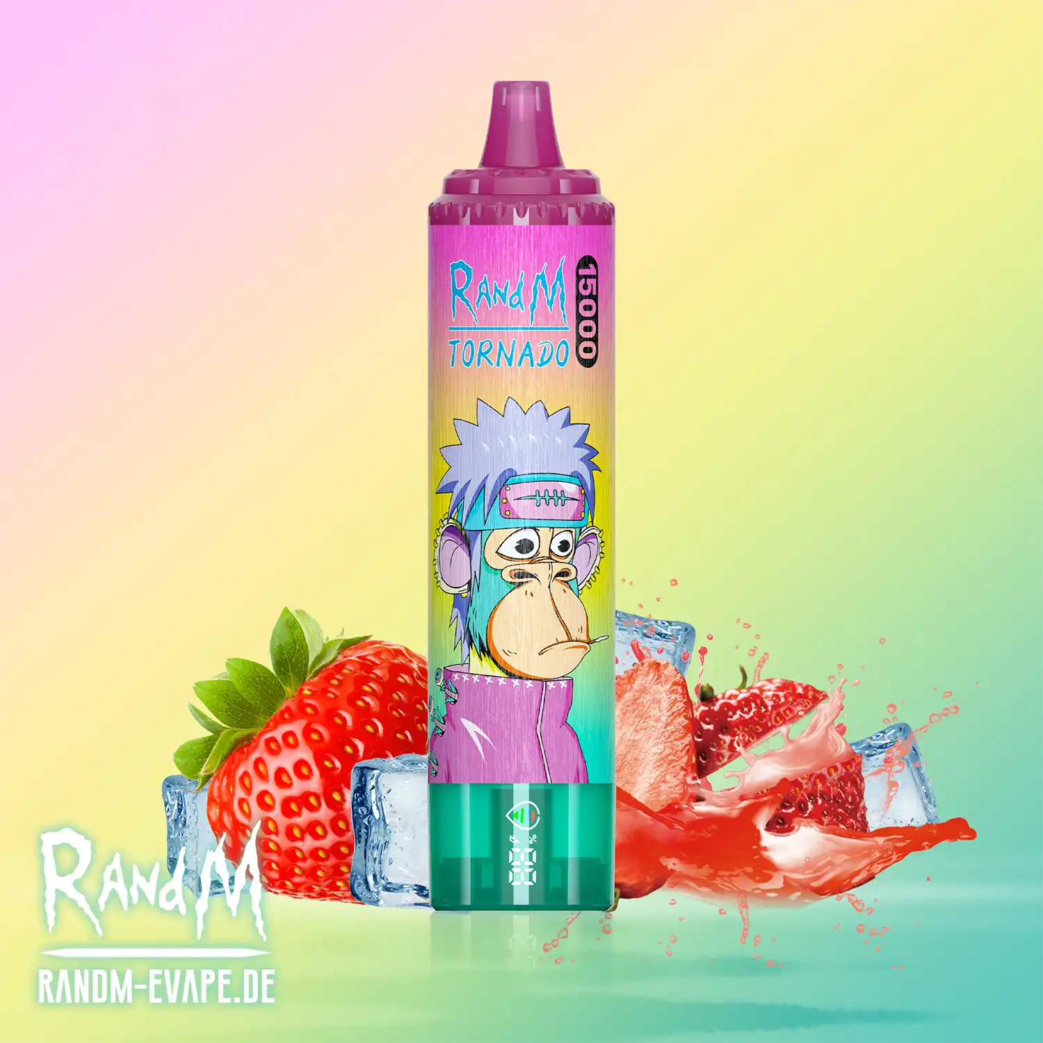 Tornado Vape 15000 - Strawberry Ice