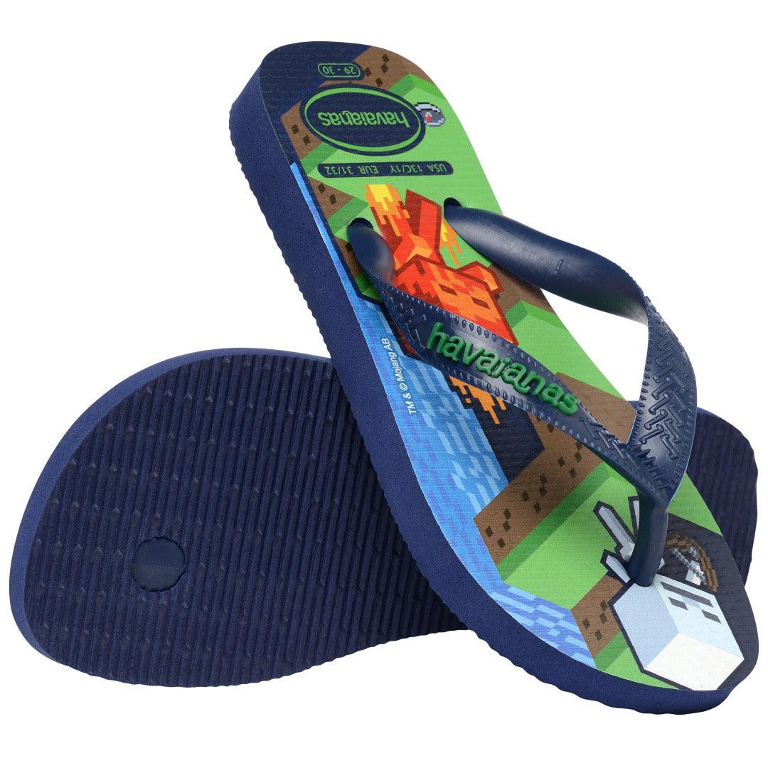 Chinelo Havaianas Infantil Minecraft
