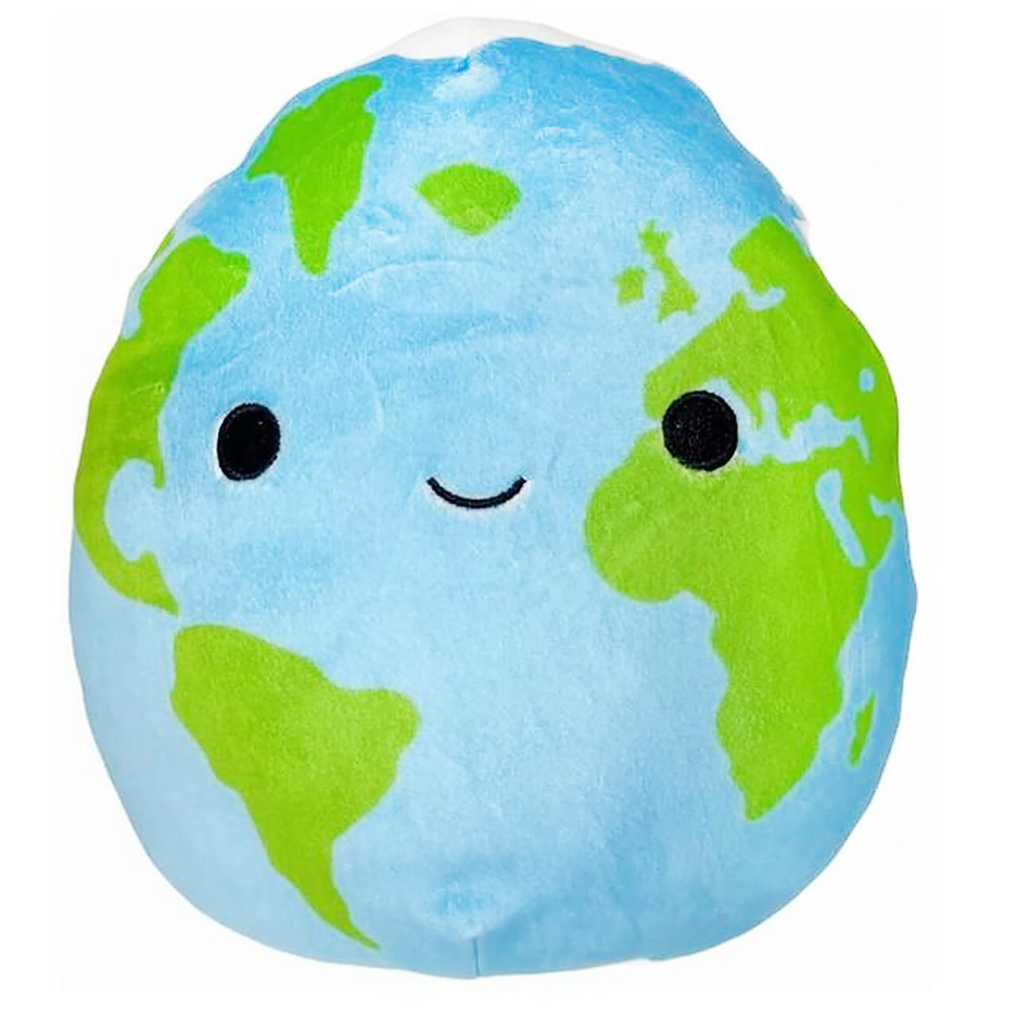 Official KellyToy Squishmallows Space Squad 2021 Summer Release Plush Stuffed Toy (Roman the Earth， 5 inch)