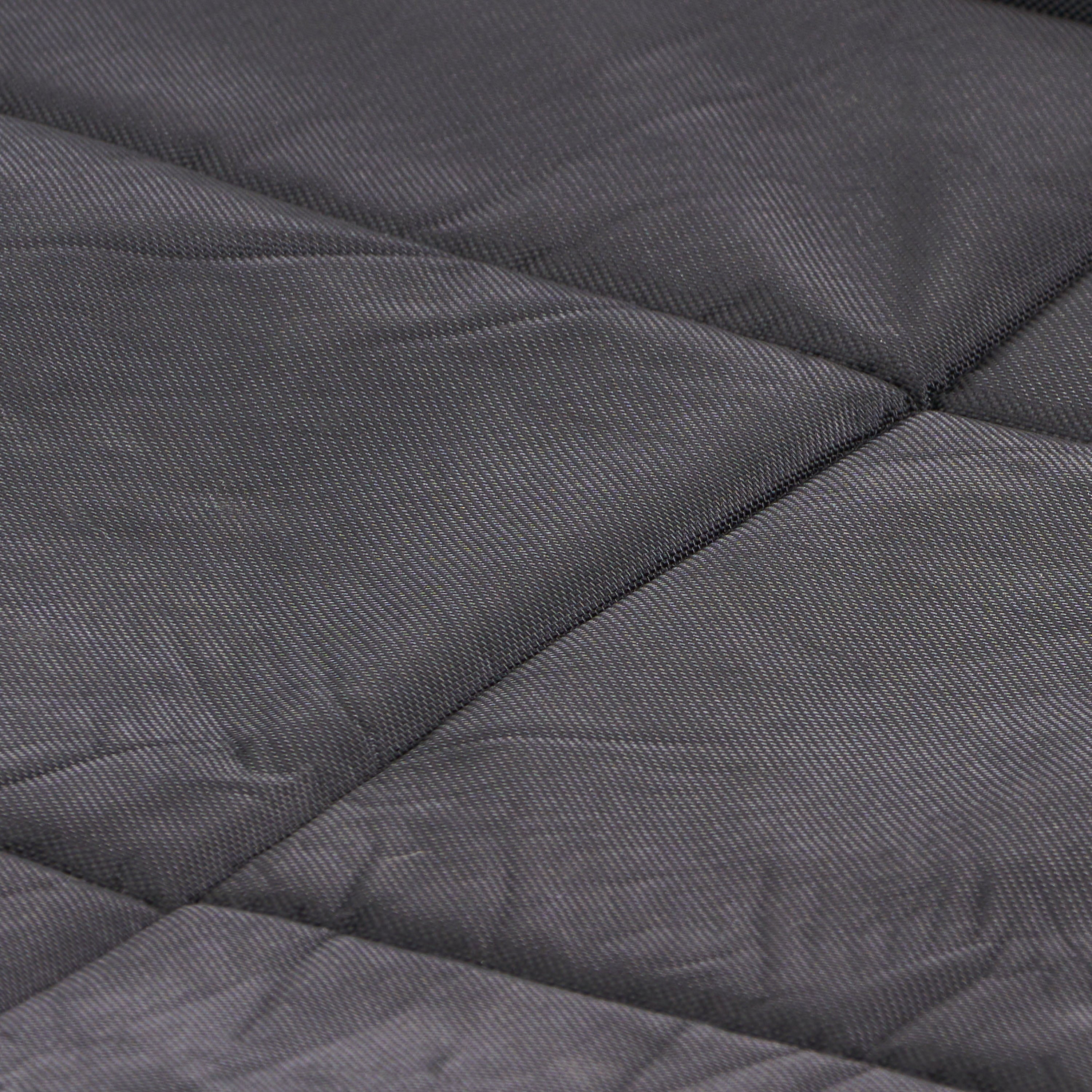 Vibrant Life Durable and Water-Resistant Dog Crate Mat， Black， 24