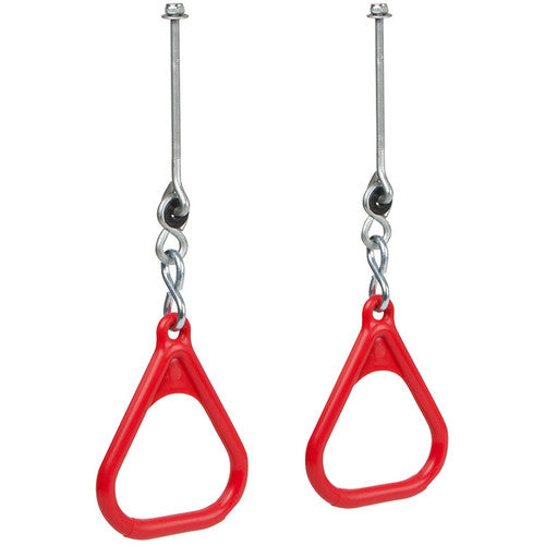 Swing Set Stuff Inc. Trapeze Rings with Swing Hangers (Yellow)