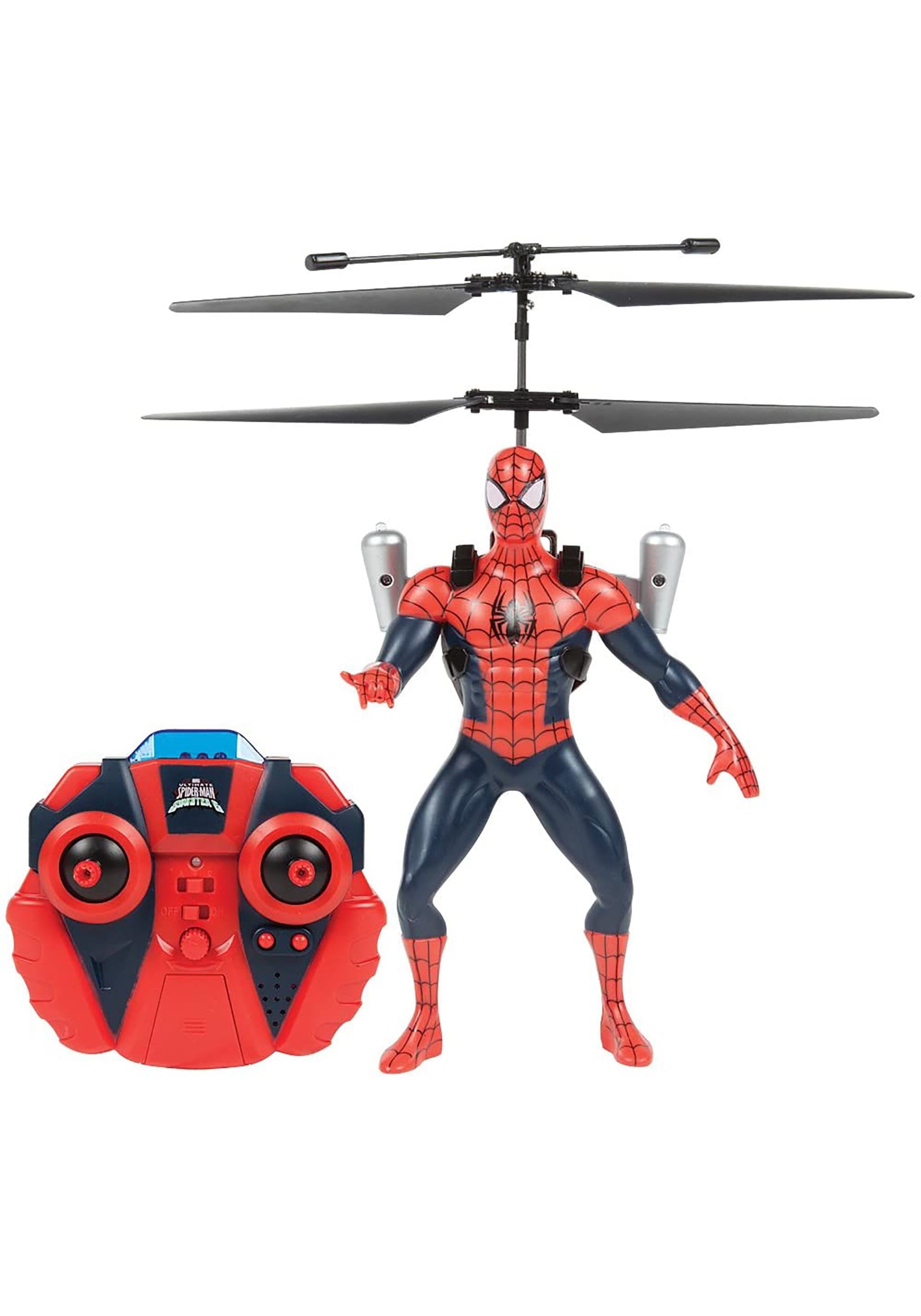 Marvel Spider-Man Flying Figure IR Helicopter