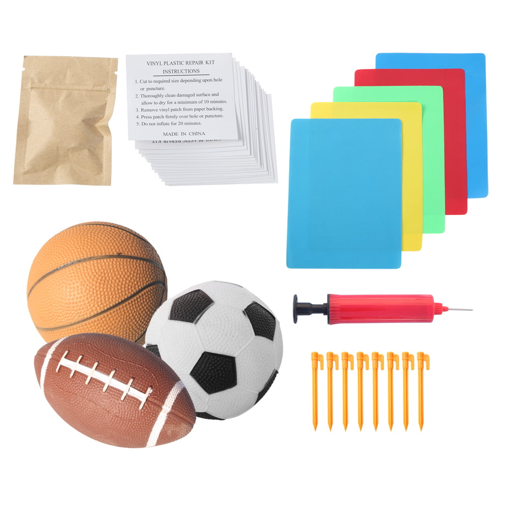 Track 7 Bounce House Inflatable Jumping Castle with a Basketball Hoop，Slide And Three Balls