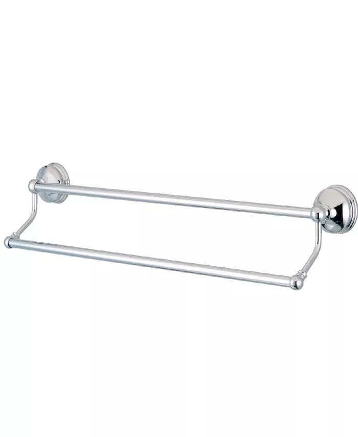 Kingston Brass Vintage 24-Inch Dual Towel Bar in Polished Chrome