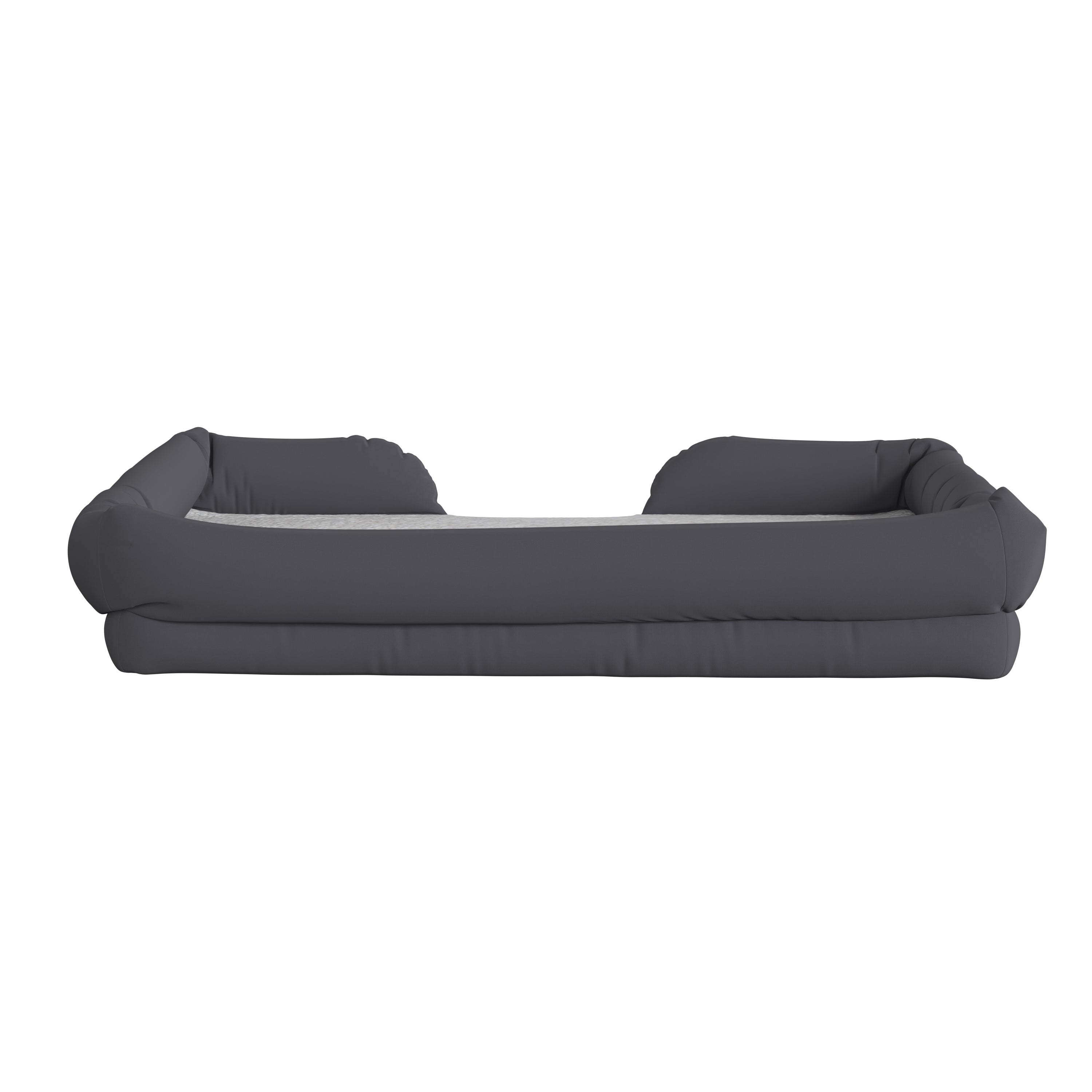 Flash Furniture Cooper Large Memory Foam Pet Bed， Gray