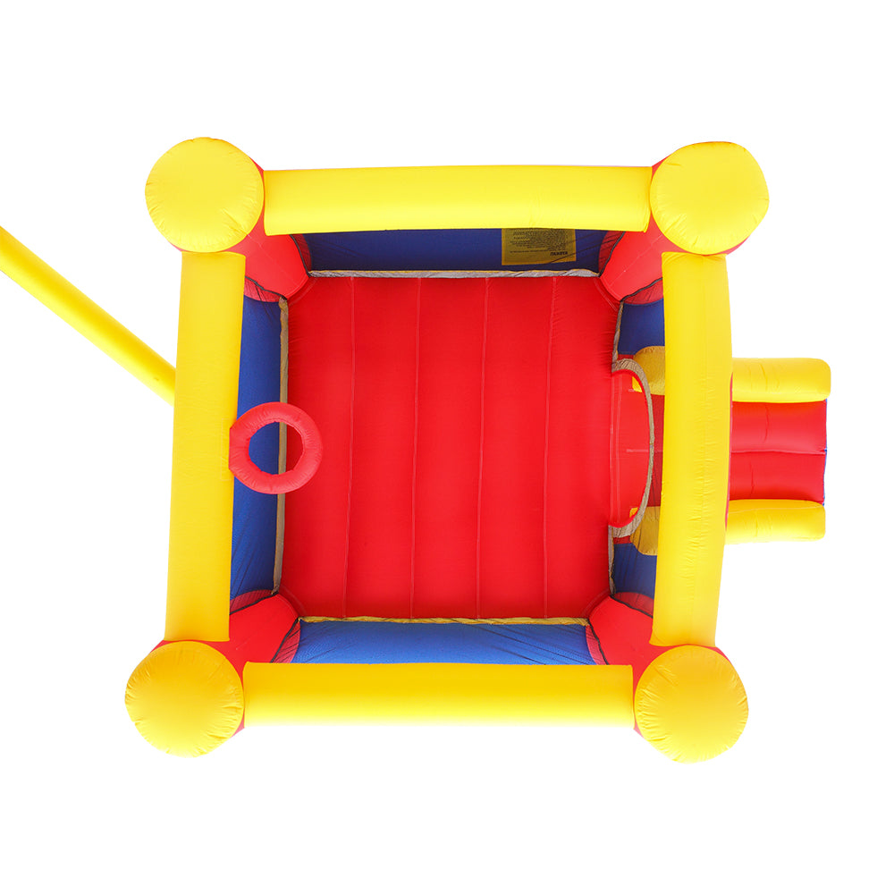 Winado Small Inflatable Bounce House Jumper Slide Castle with Blower